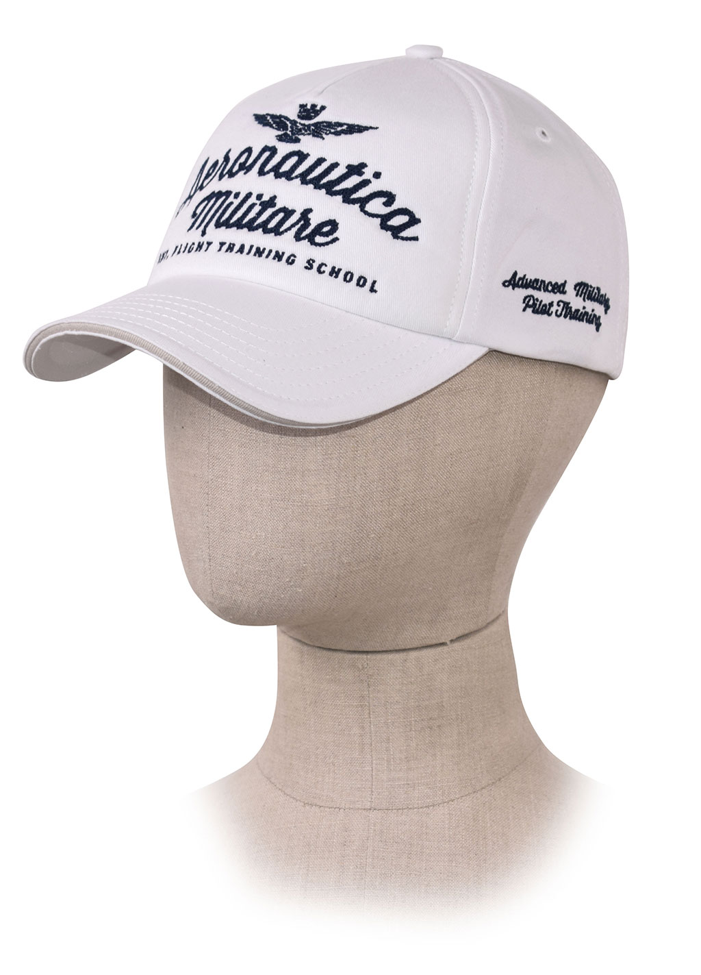 Бейсболка AERONAUTICA MILITARE SS 20/CN off white (HA 1040)