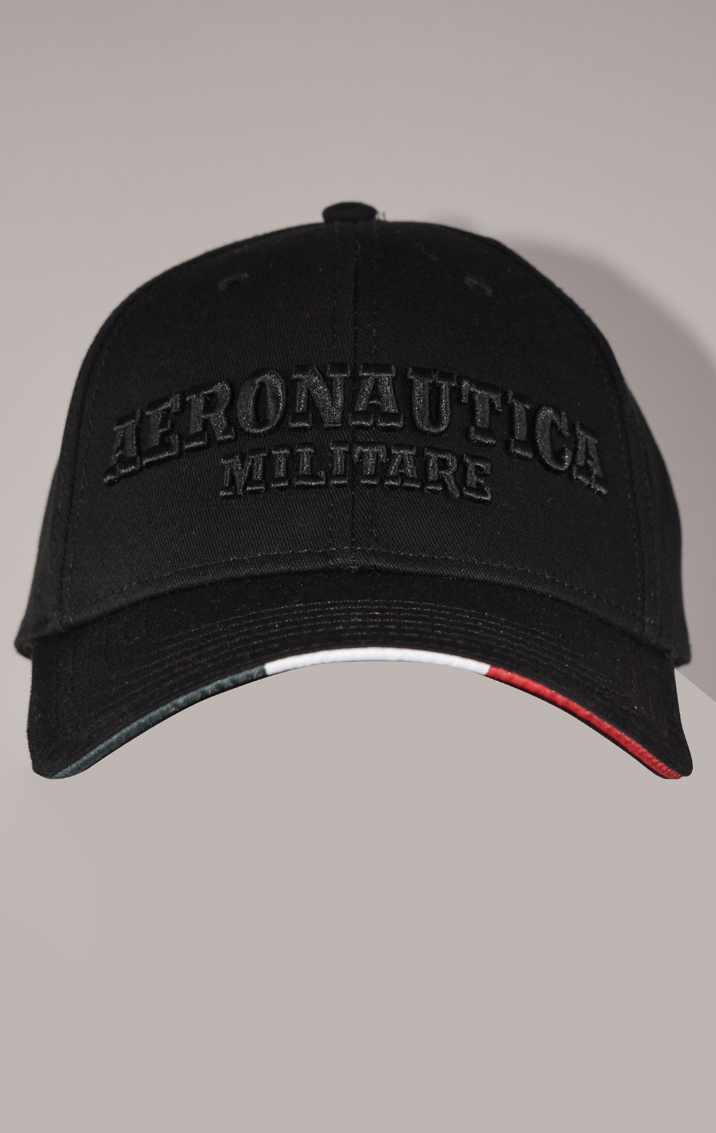 Бейсболка AERONAUTICA MILITARE FW 22/23/CN jet black (HA 1115)