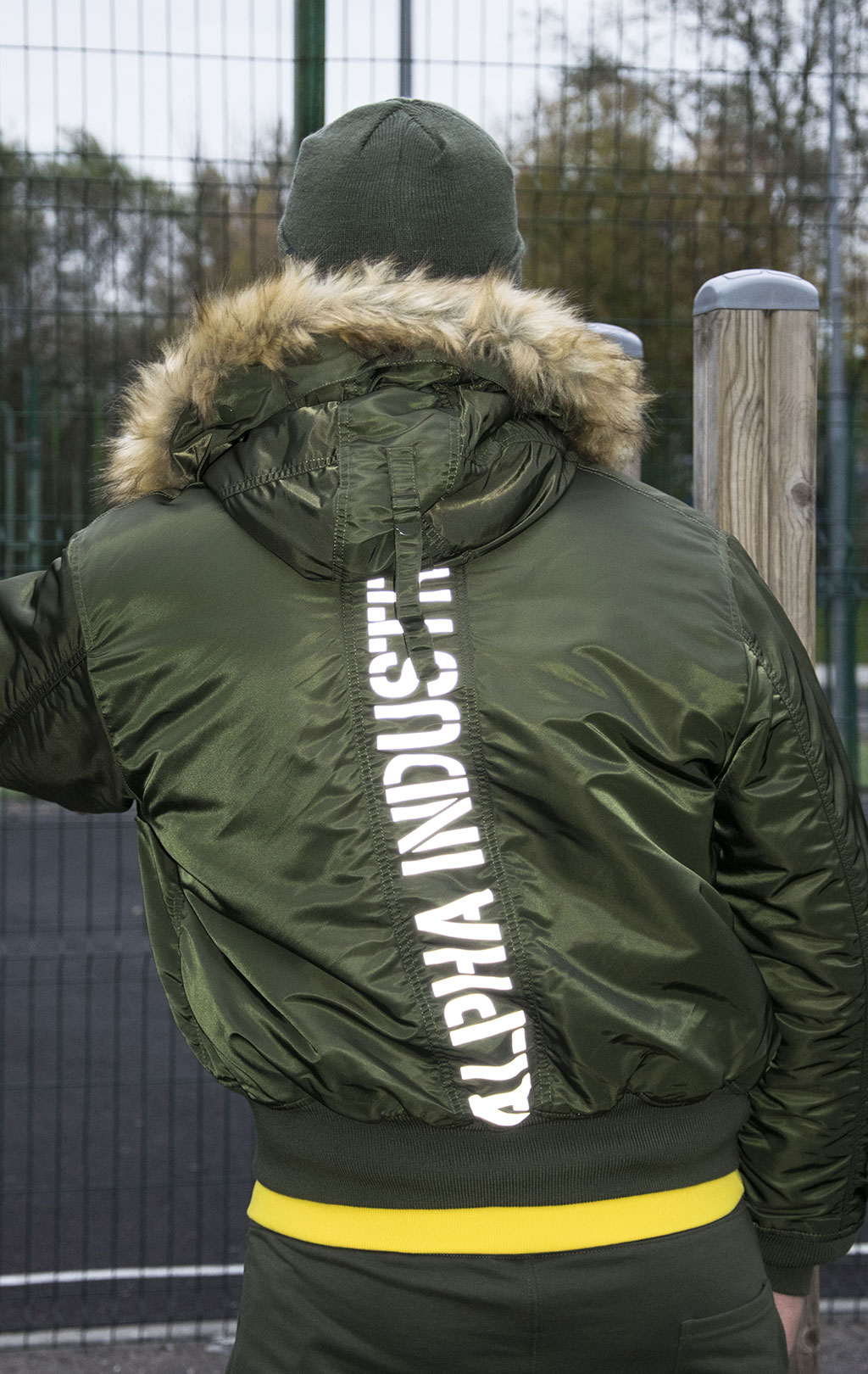 Custom alpha industries bomber shop