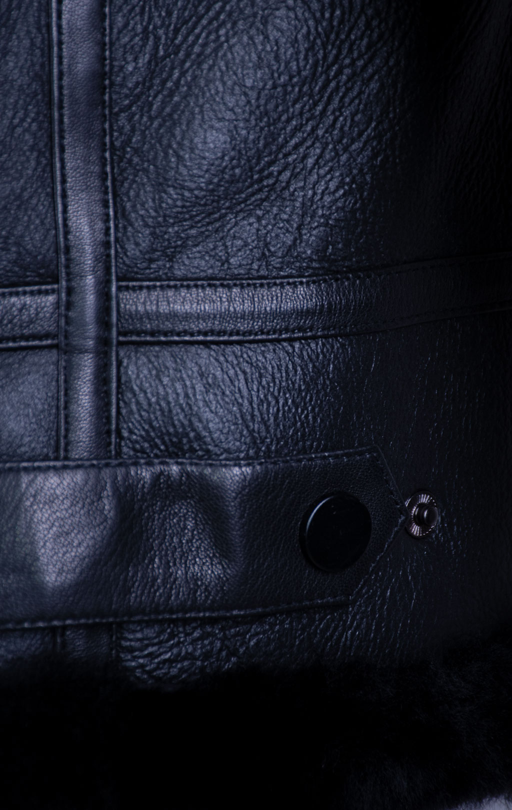 Куртка-пилот KODZIC B-3 овчина black (1251) 