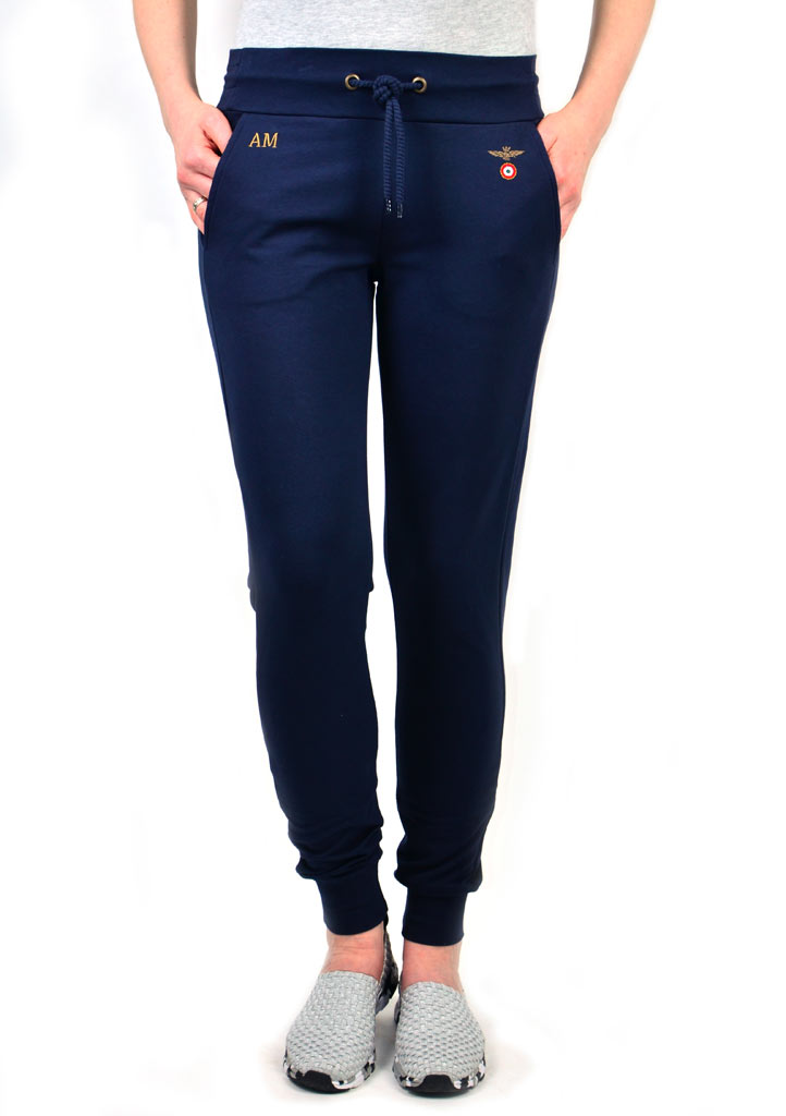 Женские брюки спортивные AERONAUTICA MILITARE blue navy (PF 683) 