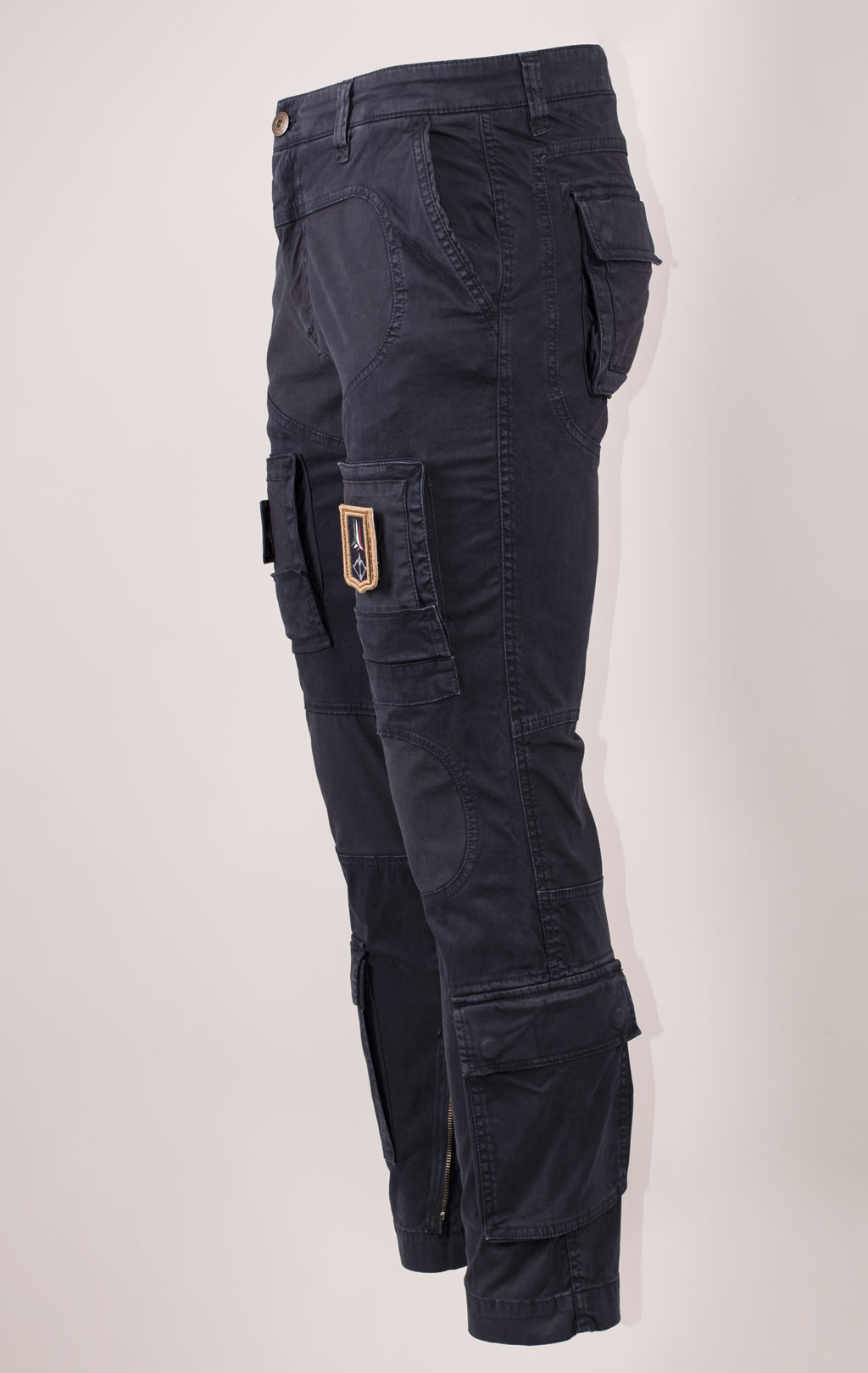 Брюки-карго AERONAUTICA MILITARE ANTI-G плотные FW 24/25/AL dark blue (PA 1557) 