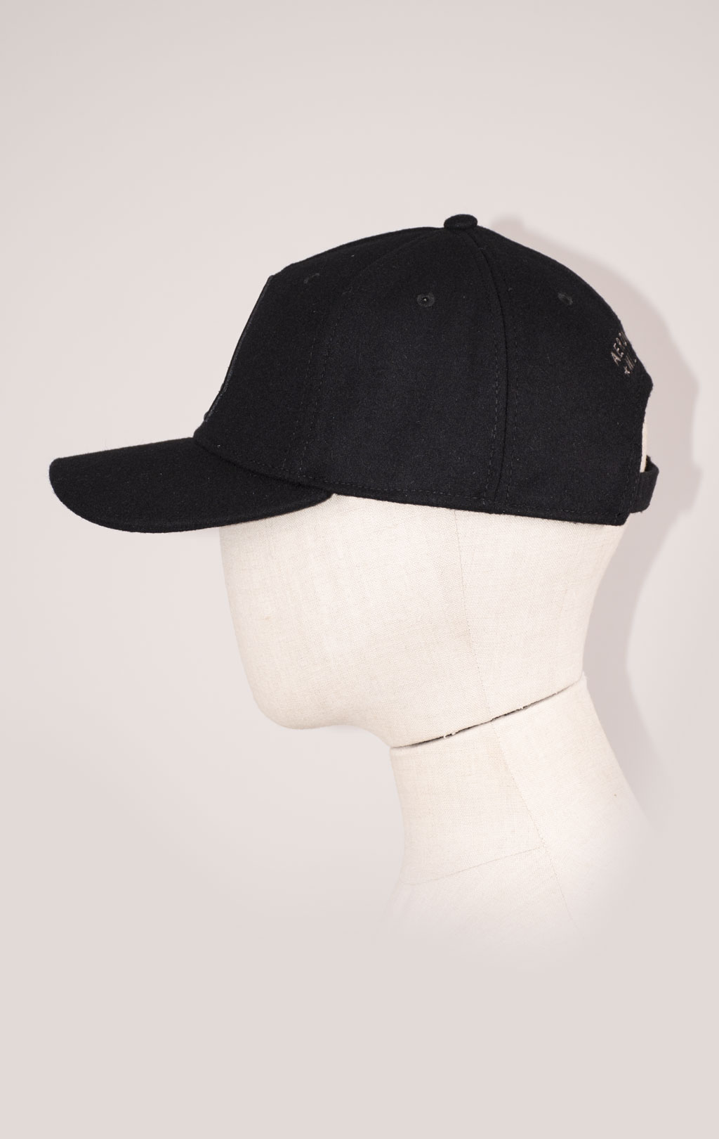 Бейсболка AERONAUTICA MILITARE шерсть FW 24/25/CN jet black (HA 1189) 