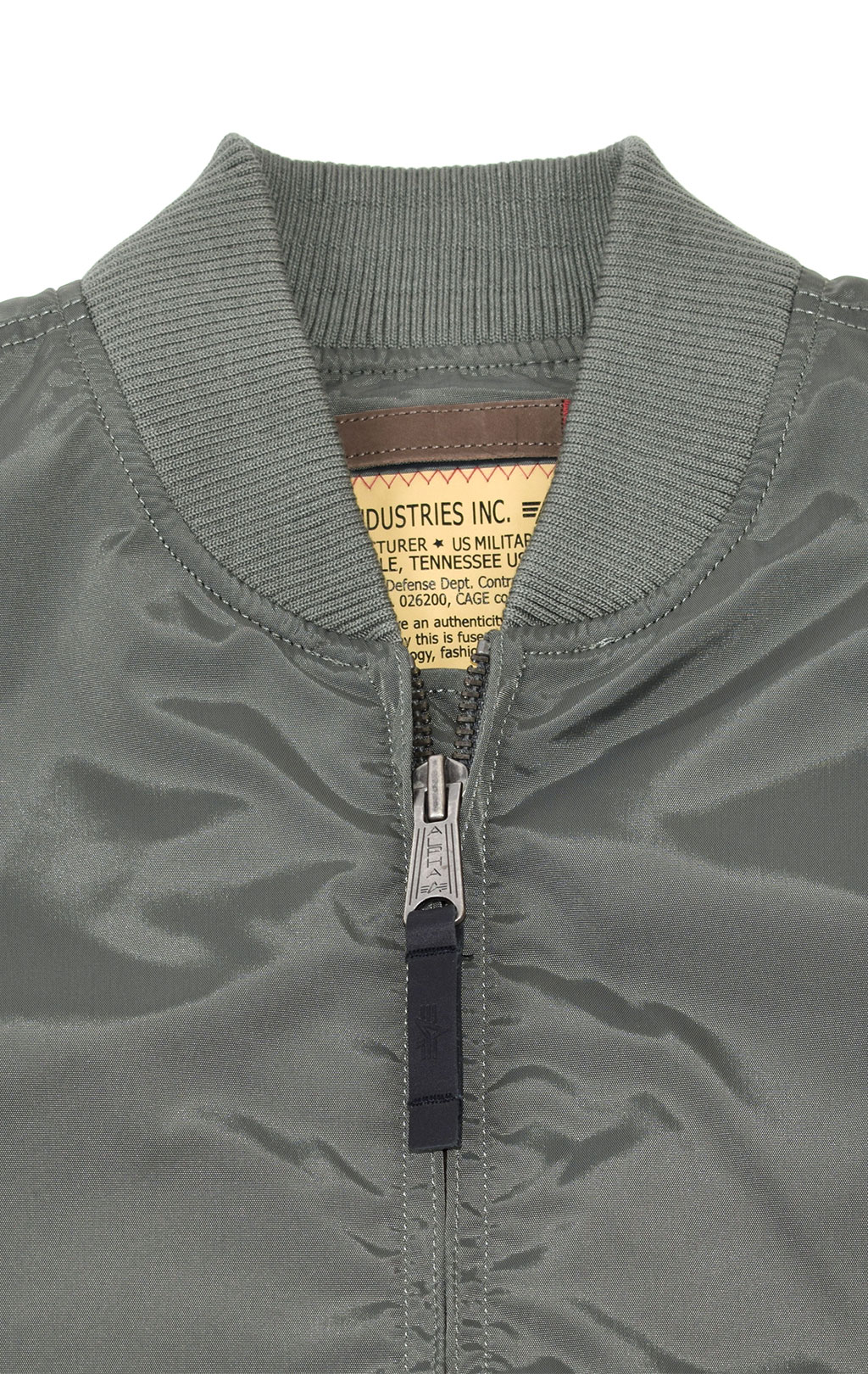 Ветровка-бомбер ALPHA INDUSTRIES TT big size MA-1 vintage green 