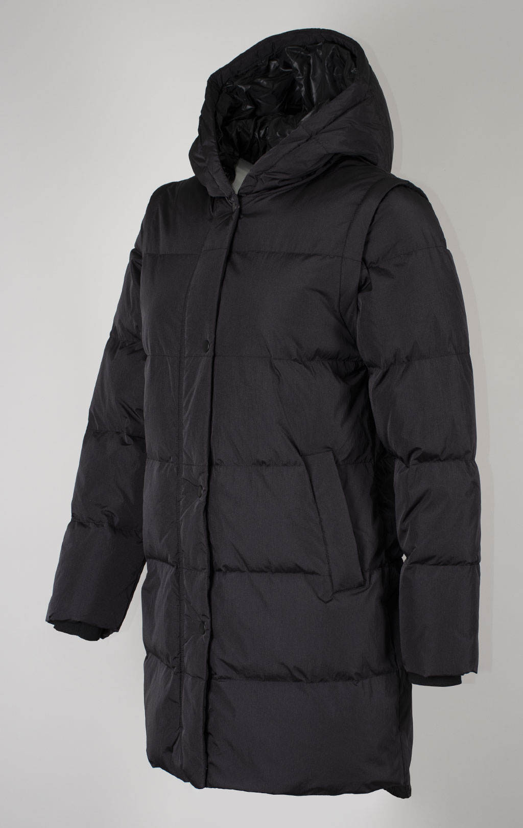Женская куртка ALPHA INDUSTRIES SIERRA CONVERTIBLE JACKET FW 24/25 black 