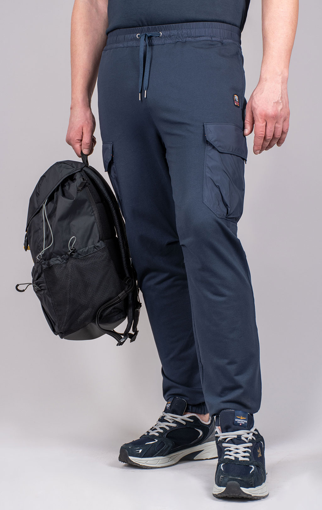Брюки трикотажные PARAJUMPERS KENNET с карманами SS 25 m blue navy 