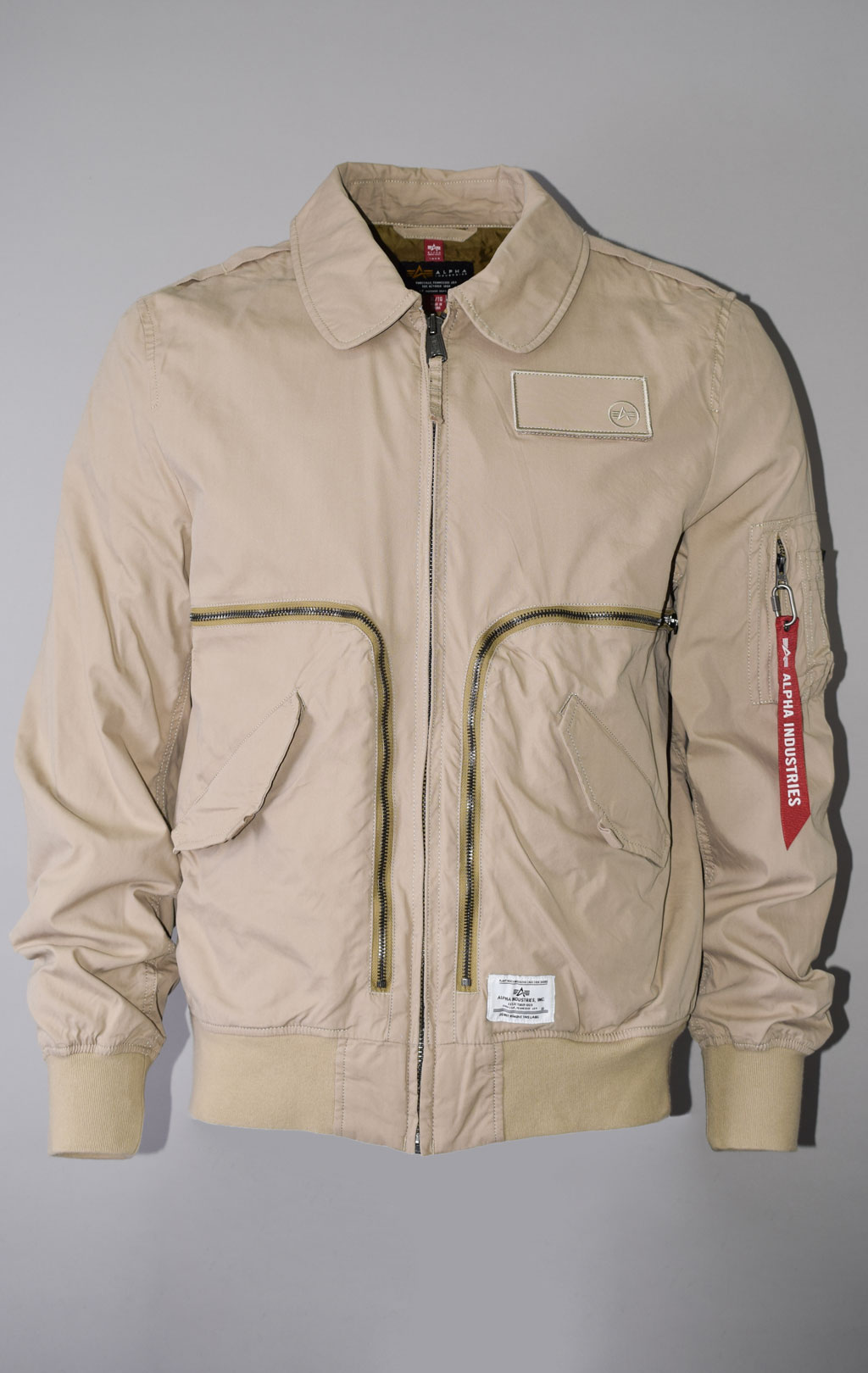 Ветровка ALPHA INDUSTRIES CTN FLIGHT JACKET CWU 36/P SS 23 m vintage khaki 