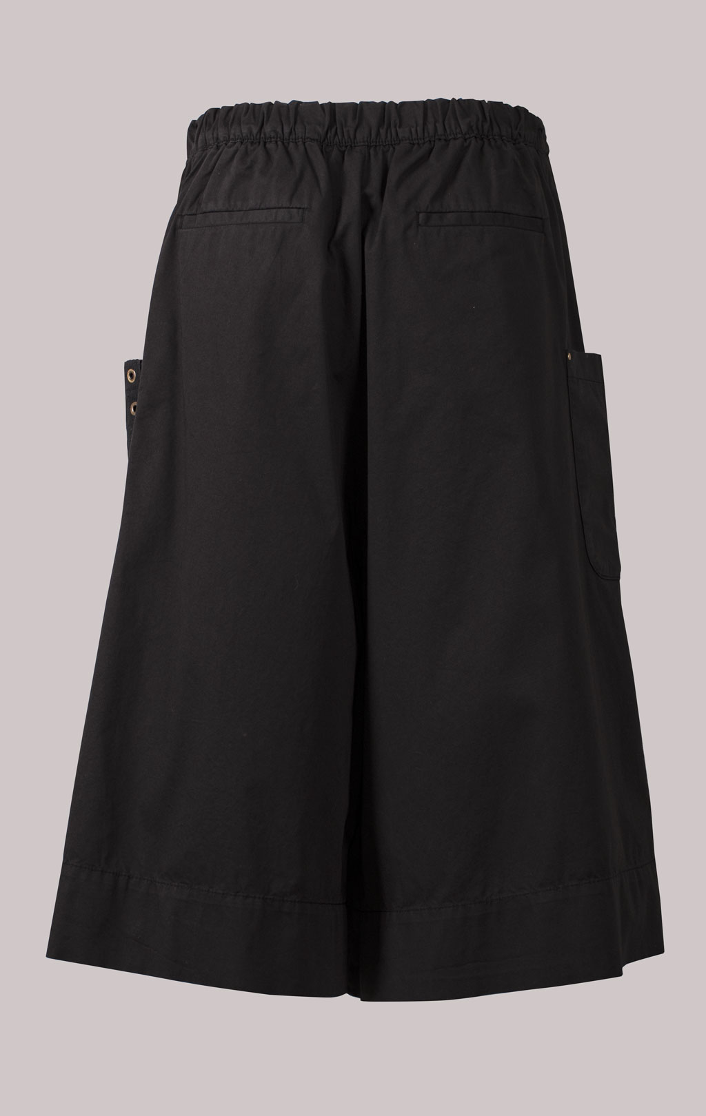 Женская юбка-шорты AERONAUTICA MILITARE SS 24 m/AL nero (GP 004) 