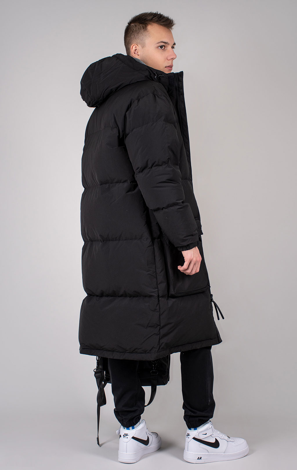 Парка ALPHA INDUSTRIES LONG PUFFER PARKA FW 24/25 black 