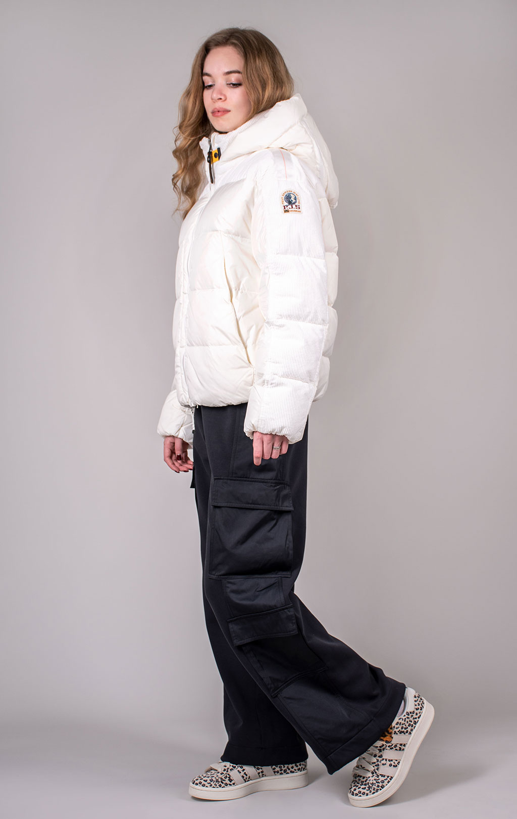 Женская куртка-пуховик PARAJUMPERS MIRROR вельвет FW 24/25 purity 