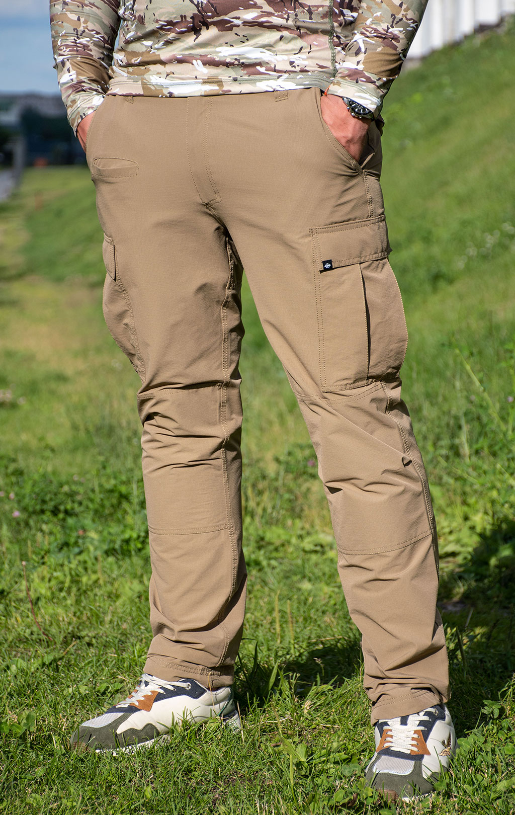 Брюки тактические Pentagon BDU 2.0 TROPIC big size нейлон94%/эластейн6% Rip-Stop stratch coyote 05060 