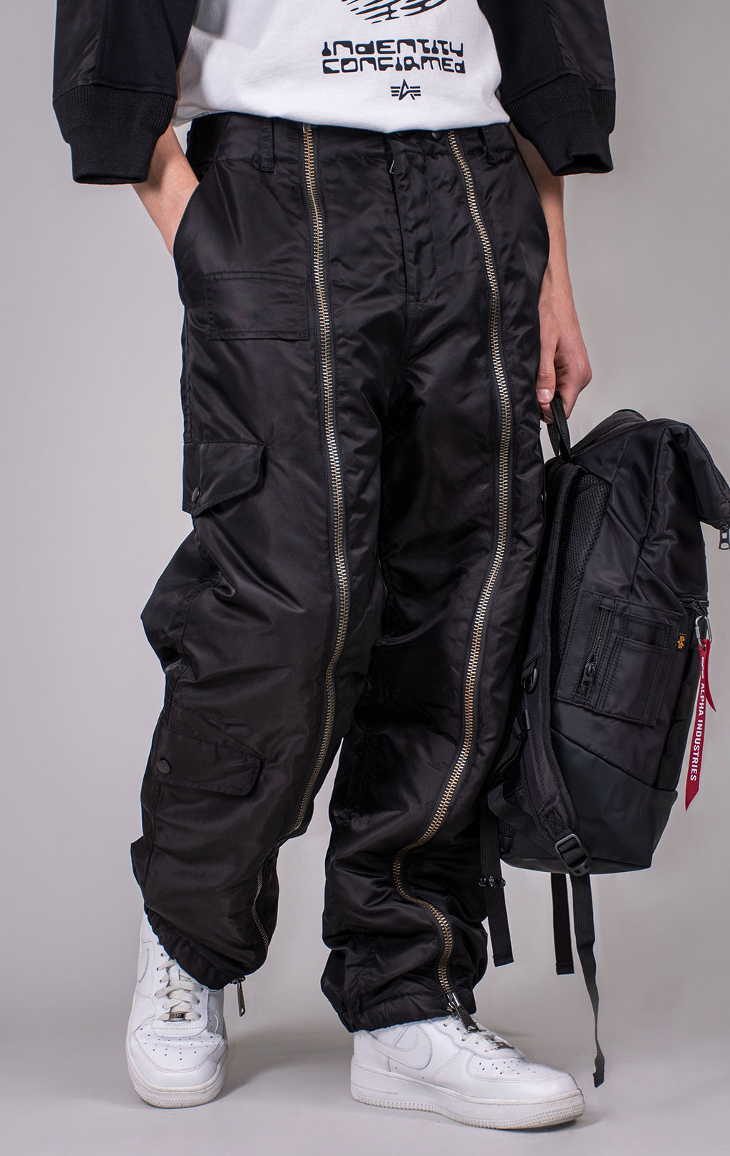 Брюки ALPHA INDUSTRIES A-11 FLIGHT PANT утеплённые FW 24/25 black 