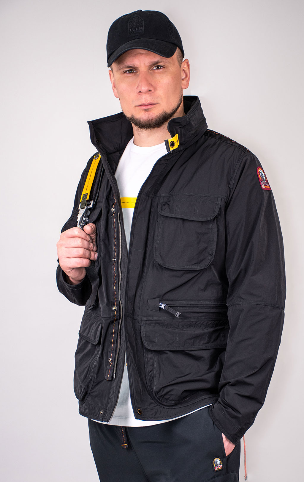 Ветровка PARAJUMPERS DESERT SPRING M-65 SS 24 black 