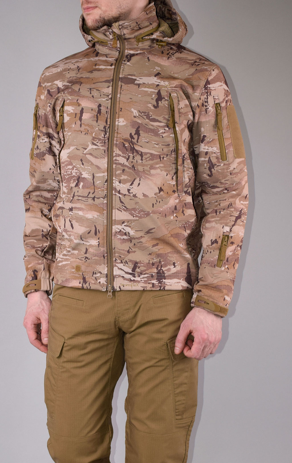 Куртка тактическая softshell Pentagon мембрана ARTAXES Soft Shell camo penta 08011 