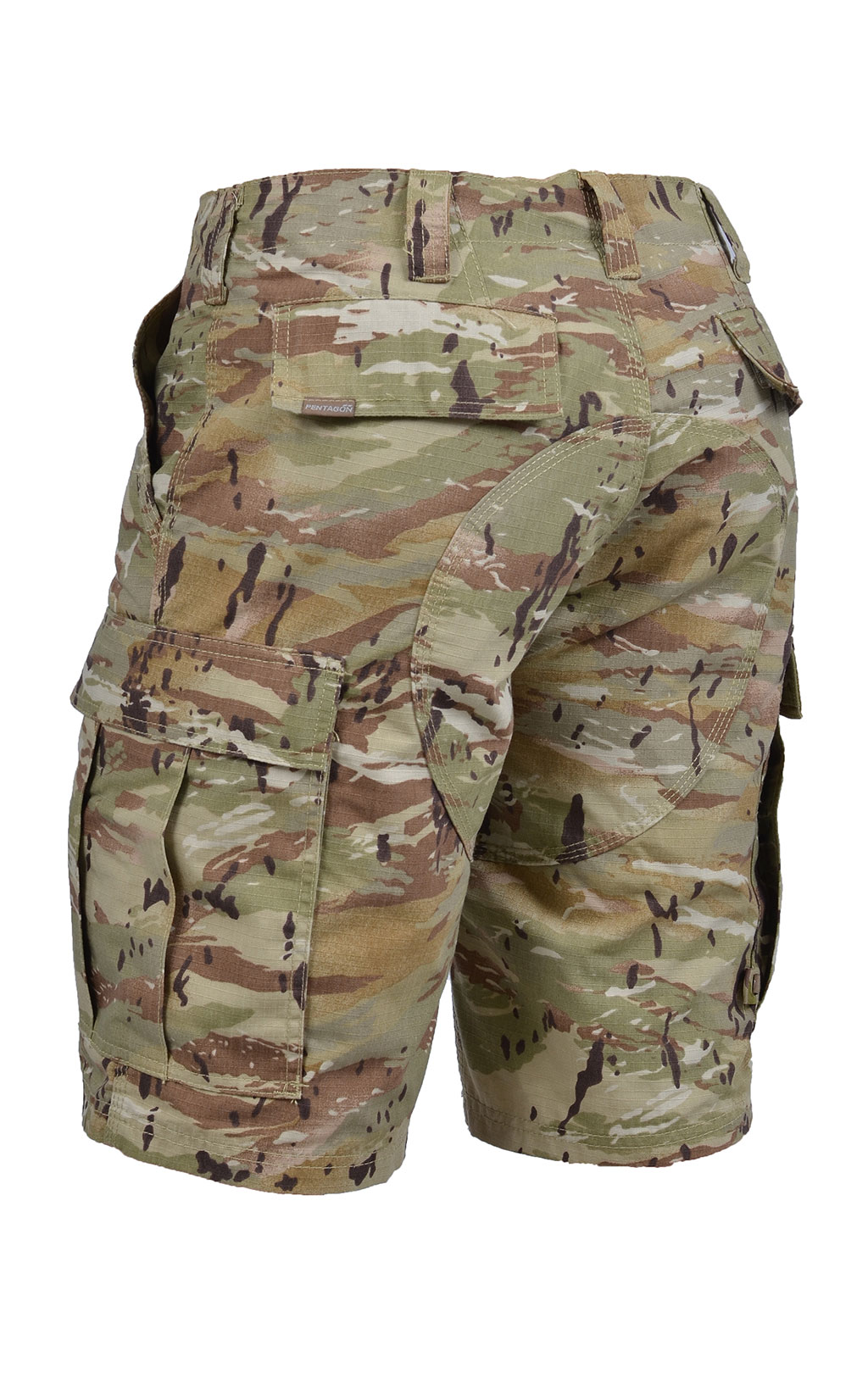 Шорты Pentagon BDU 2.0 хлопок35%/полиэстер65% Rip-Stop camo penta 05011 