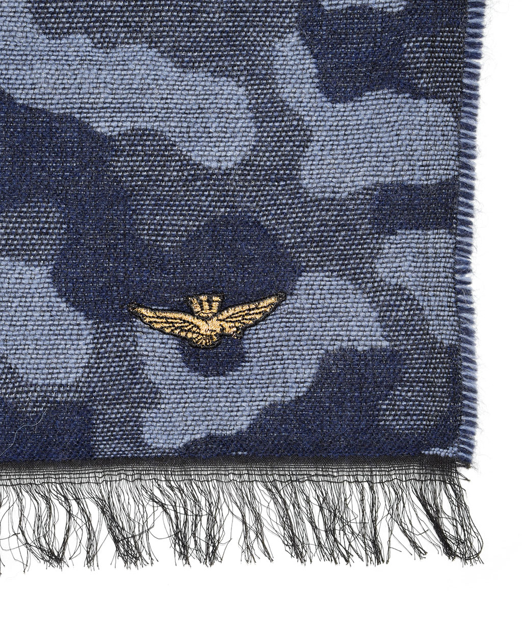 Шарф AERONAUTICA MILITARE FW 19/20 camouflage blue/ (SH 1088) 
