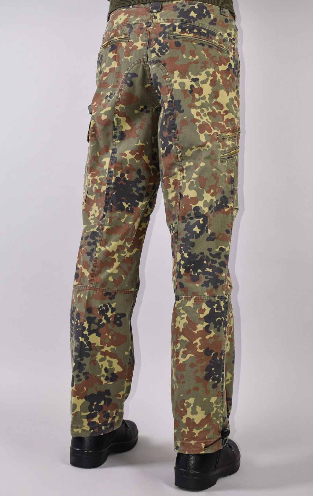 Брюки полевые KORPS flecktarn washed 