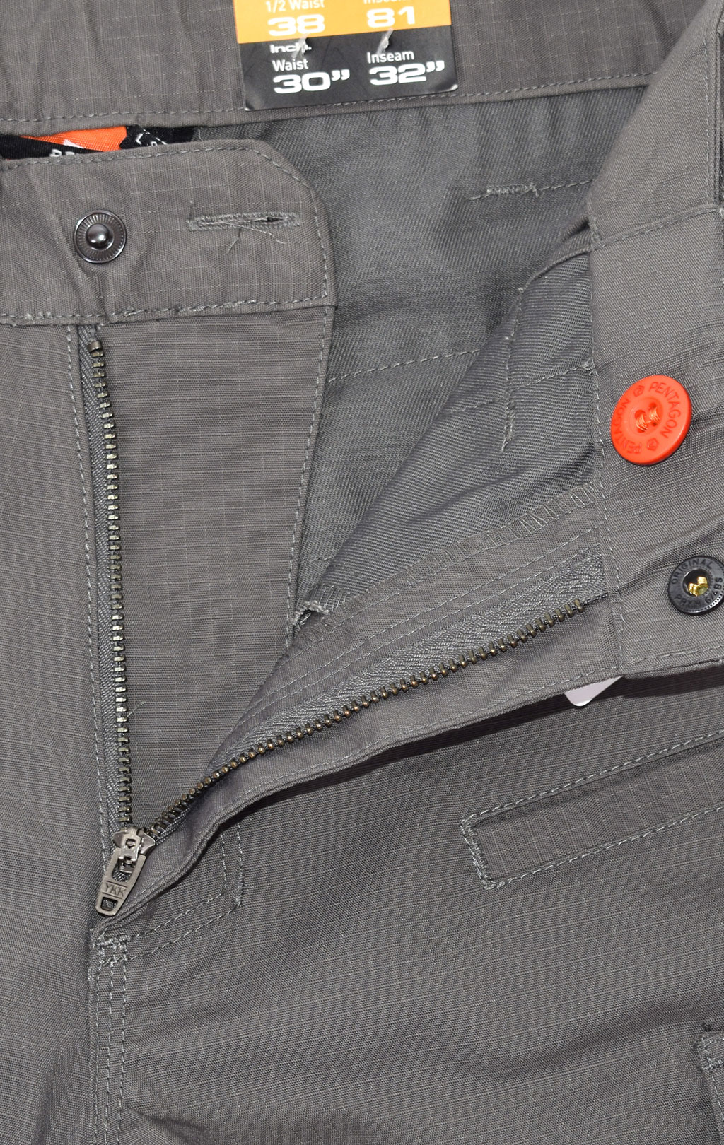 Брюки тактические Pentagon RANGER 2.0 big size хлопок35%/полиэстер65% Rip-Stop stretch grey wolf 05007 