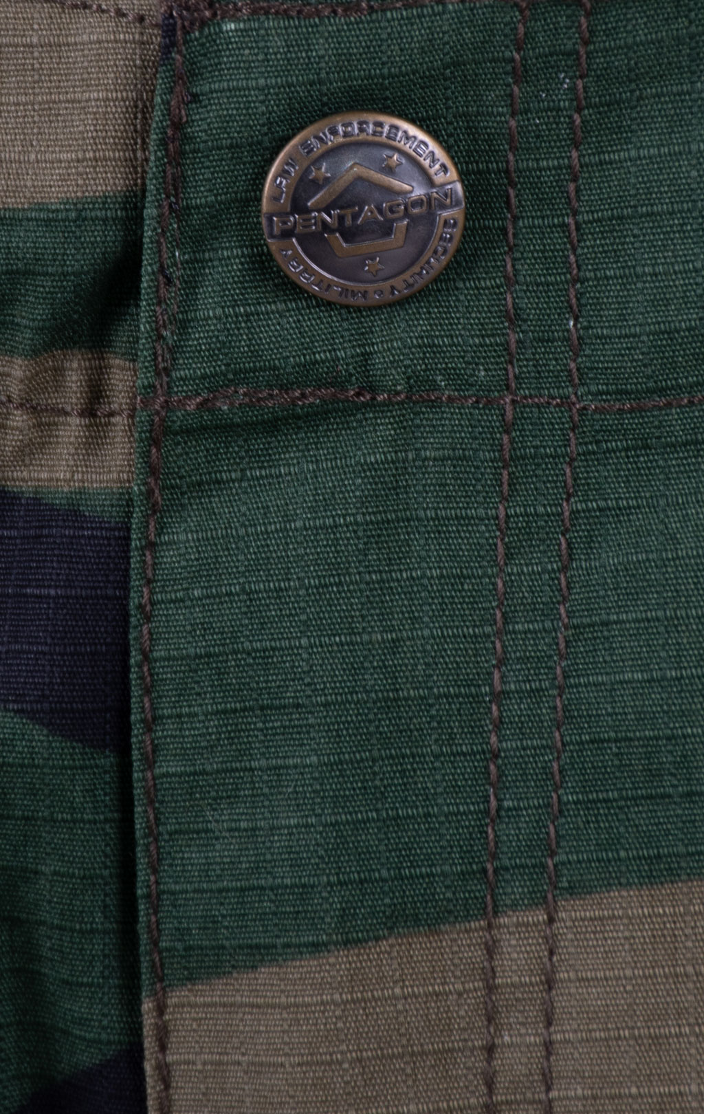 Брюки тактические Pentagon BDU 2.0 хлопок35%/полиэстер65% Rip-Stop camo woodland 05001 