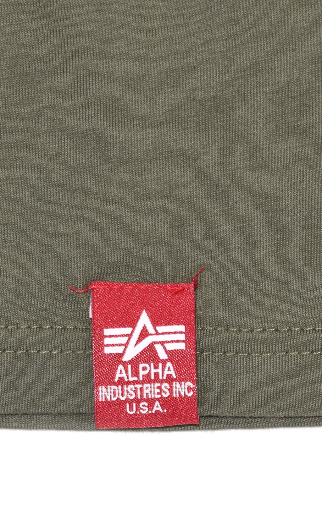 Футболка ALPHA INDUSTRIES ALPHA INDUSTRIES dark olive 