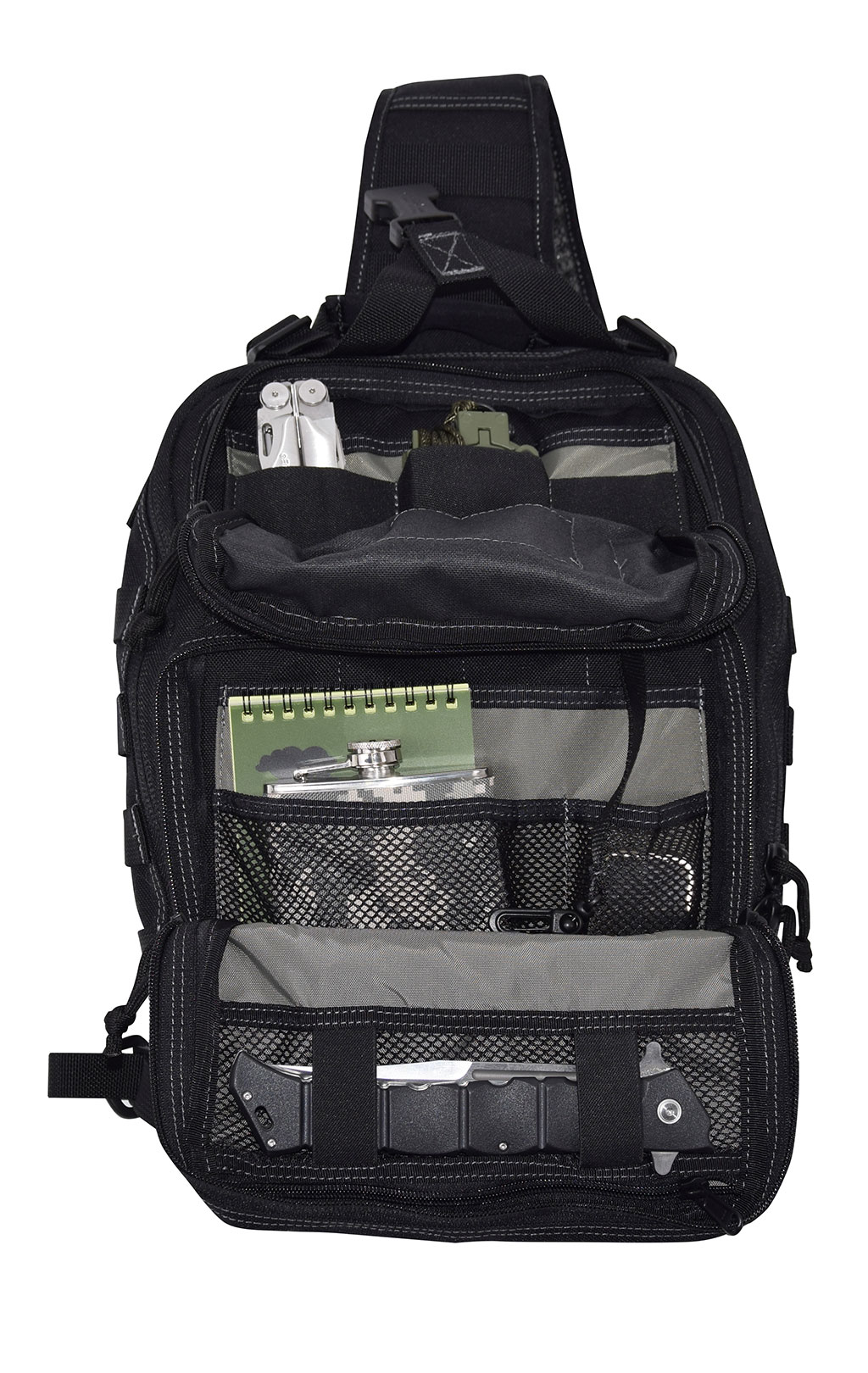 Рюкзак тактический Maxpedition MALAGA GEARSLINGER black 