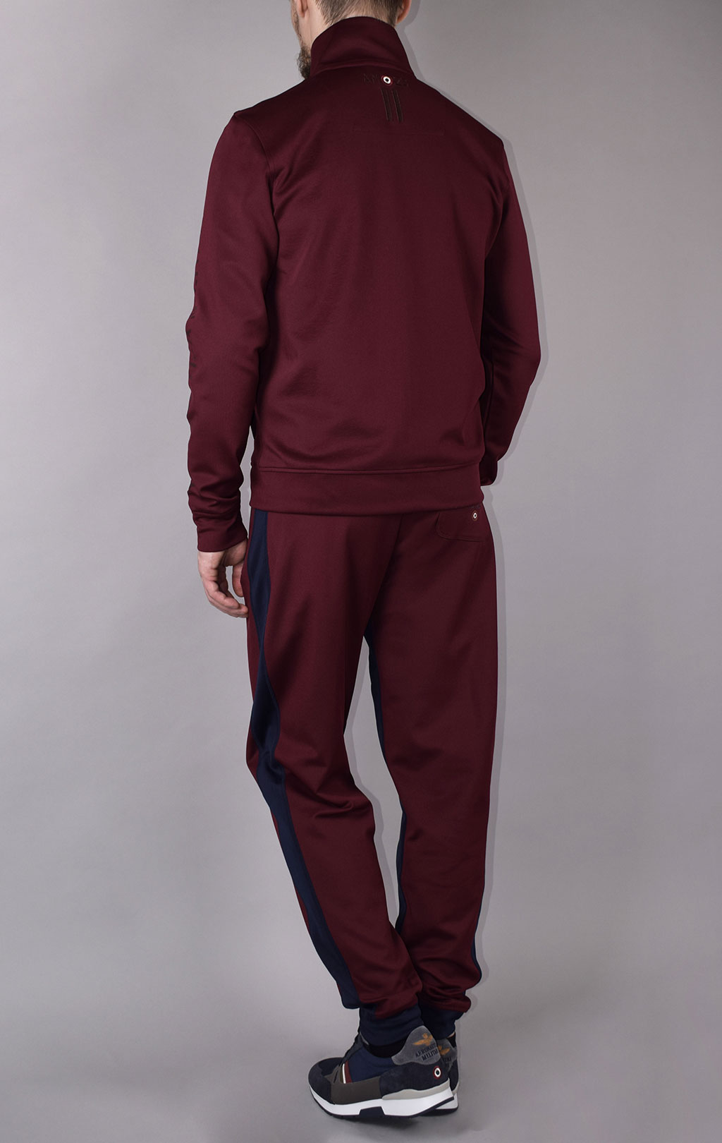 Толстовка AERONAUTICA MILITARE FW 19/20 deep red (FE 1431) 