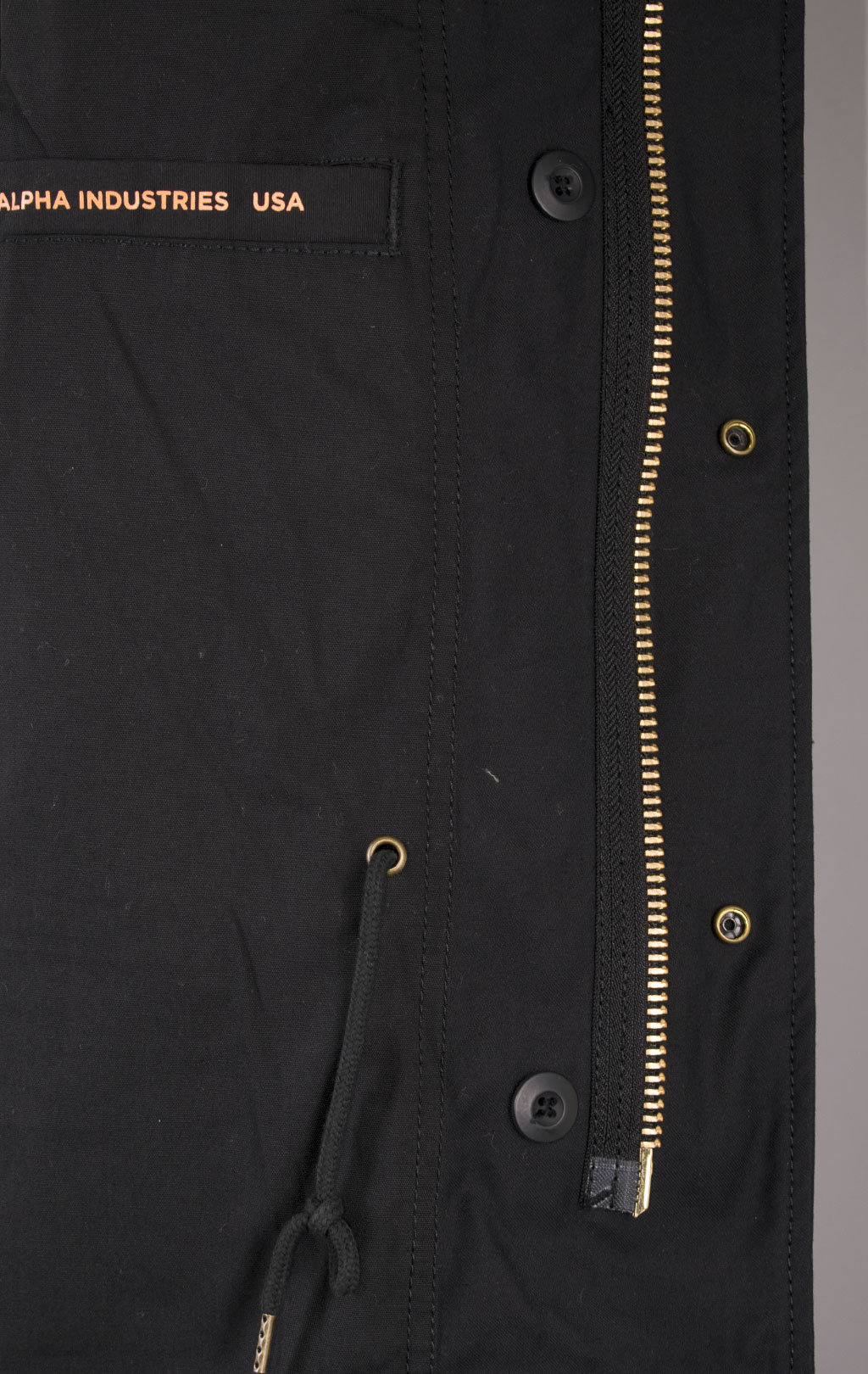 Куртка ALPHA INDUSTRIES M-65 CLASSIC (HERITAGE) black 