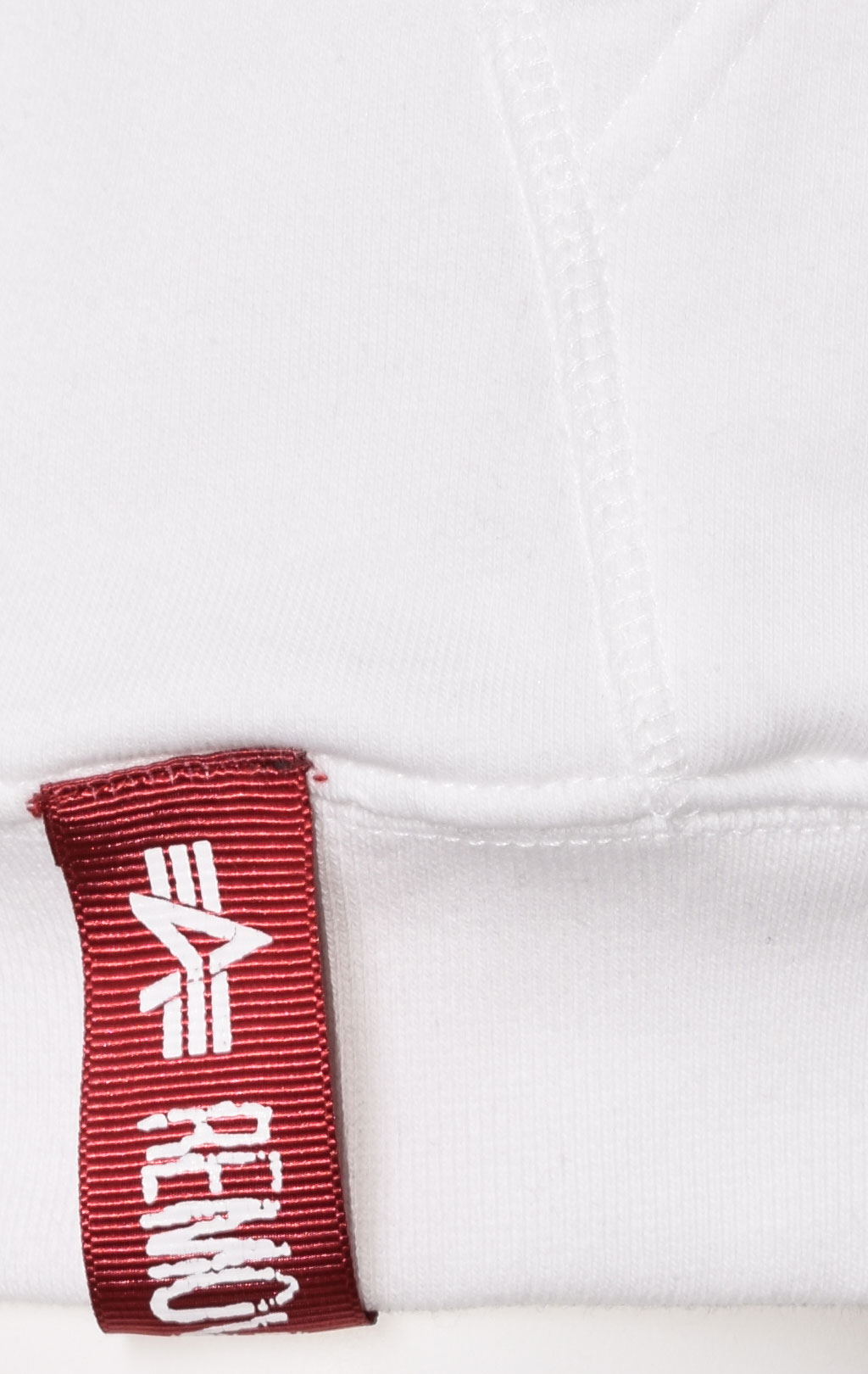 Женская толстовка ALPHA INDUSTRIES NEW BASIC HOODY white 