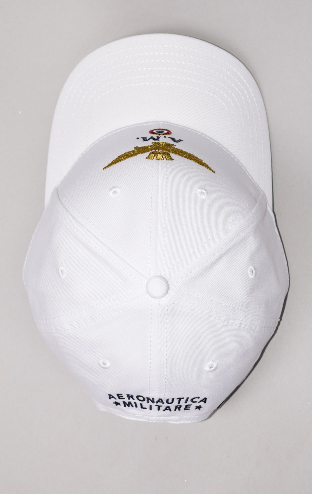 Бейсболка AERONAUTICA MILITARE SS 22/CN off white (HA 1100)
