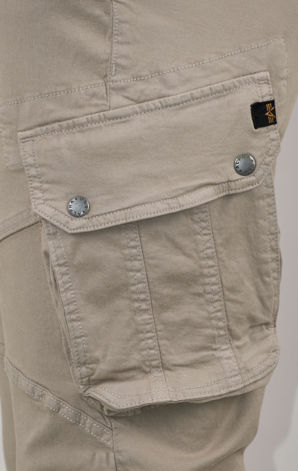 Брюки-карго ALPHA INDUSTRIES COMBAT LW vintage sand 