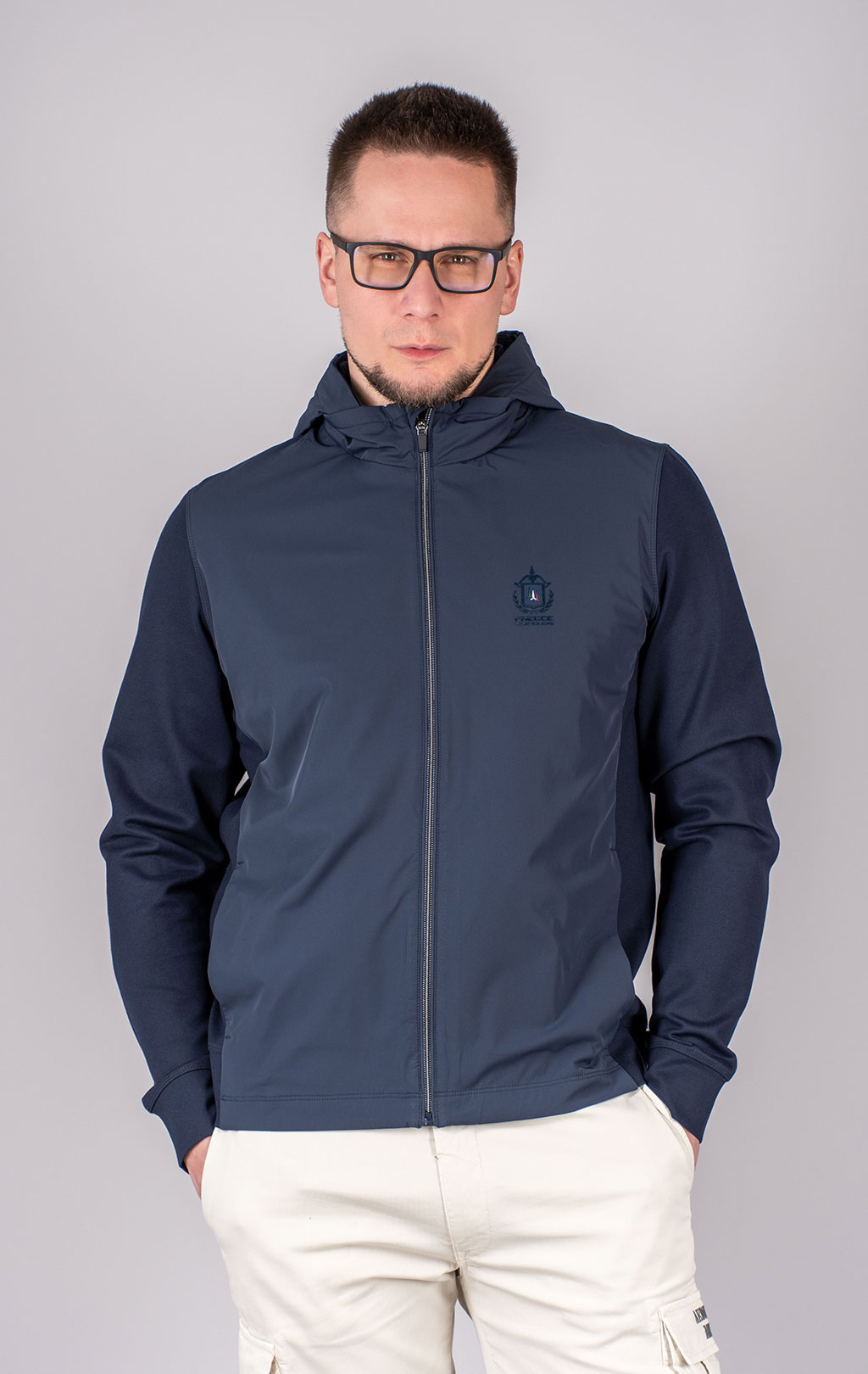 Куртка спортивная AERONAUTICA MILITARE SS 25 m/BD blue navy (AF 499) 