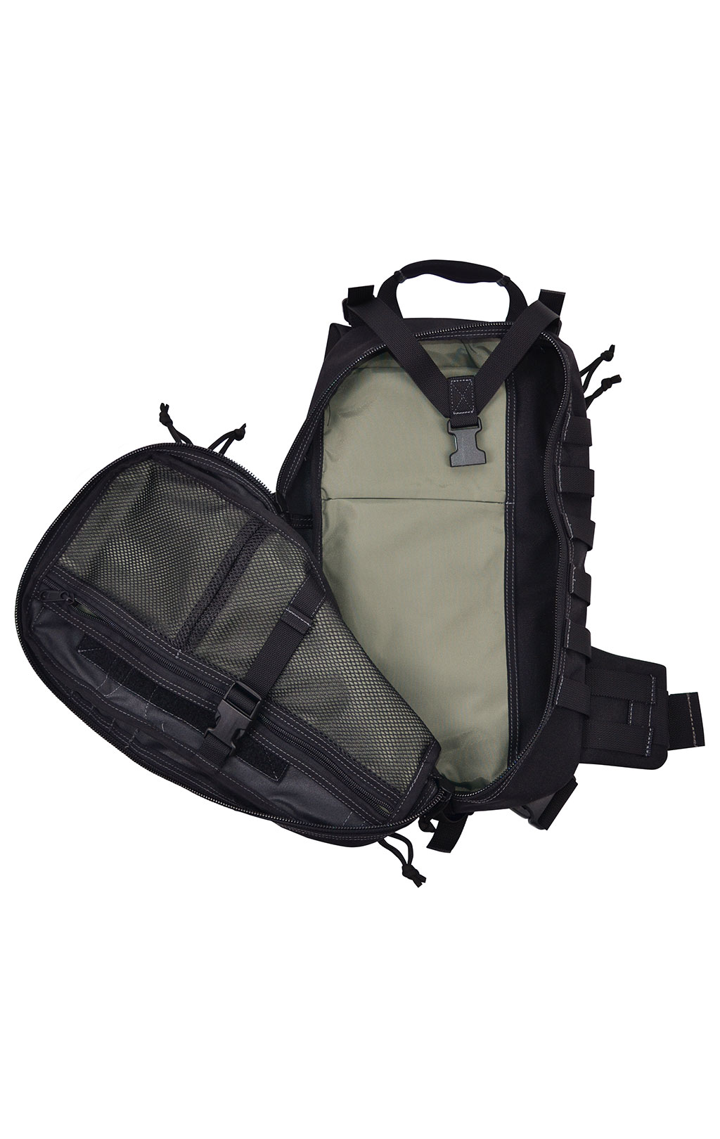 Рюкзак тактический однолямочный Maxpedition SITKA one strap black 