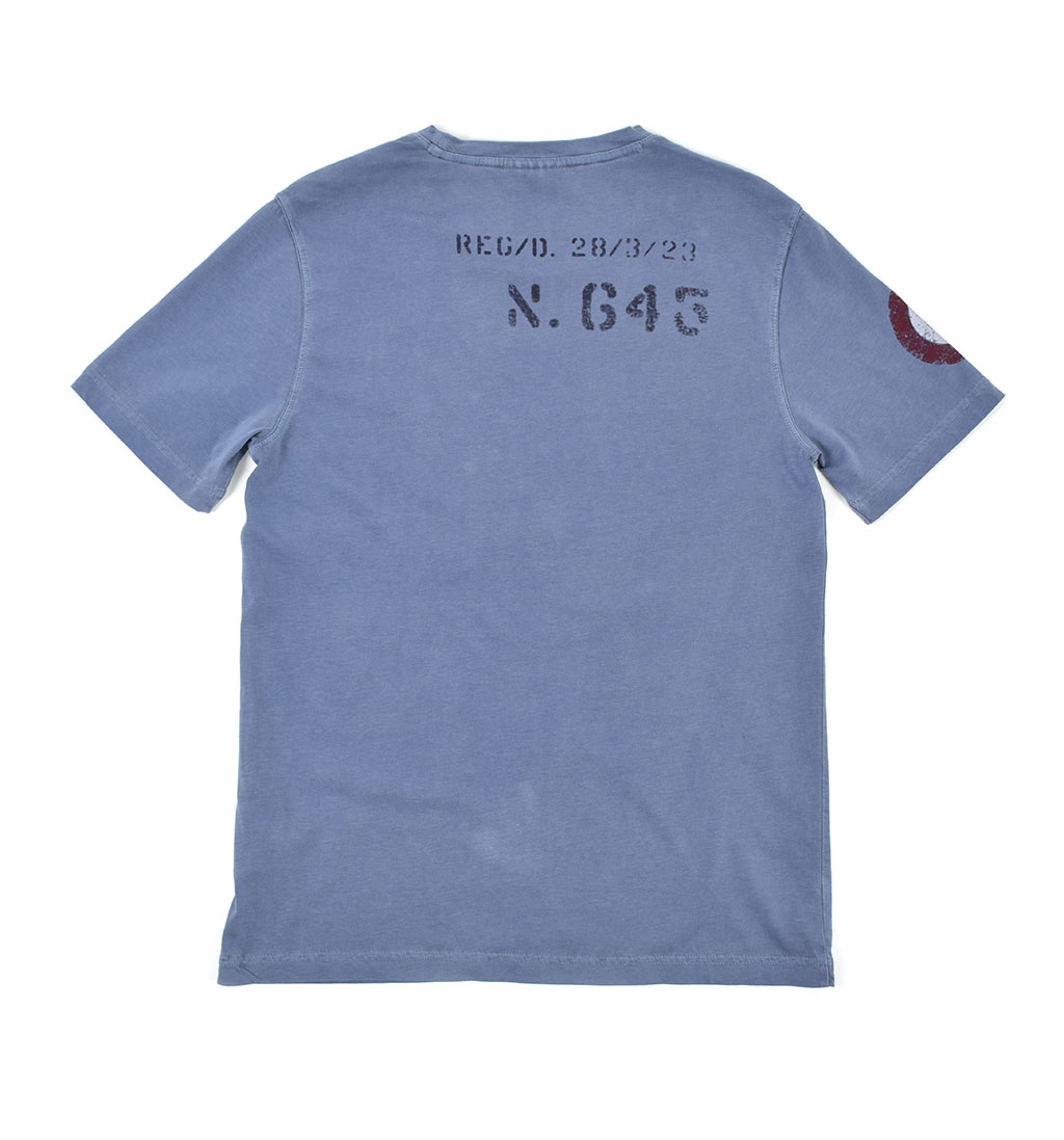 Футболка AERONAUTICA MILITARE SS19 azul (TS 1625)