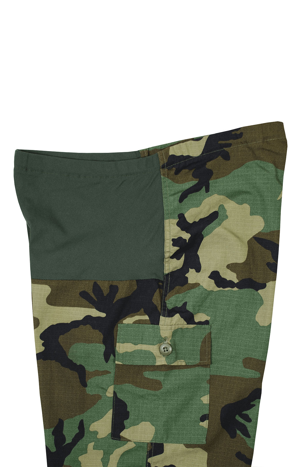 Женские брюки армейские для беременных camo woodland США