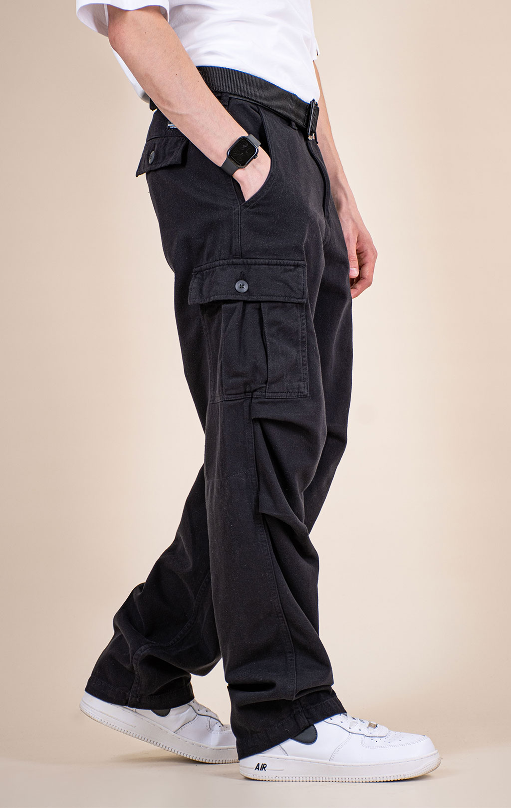 Брюки-карго ALPHA INDUSTRIES BDU CARGO PANT SS 26 black 