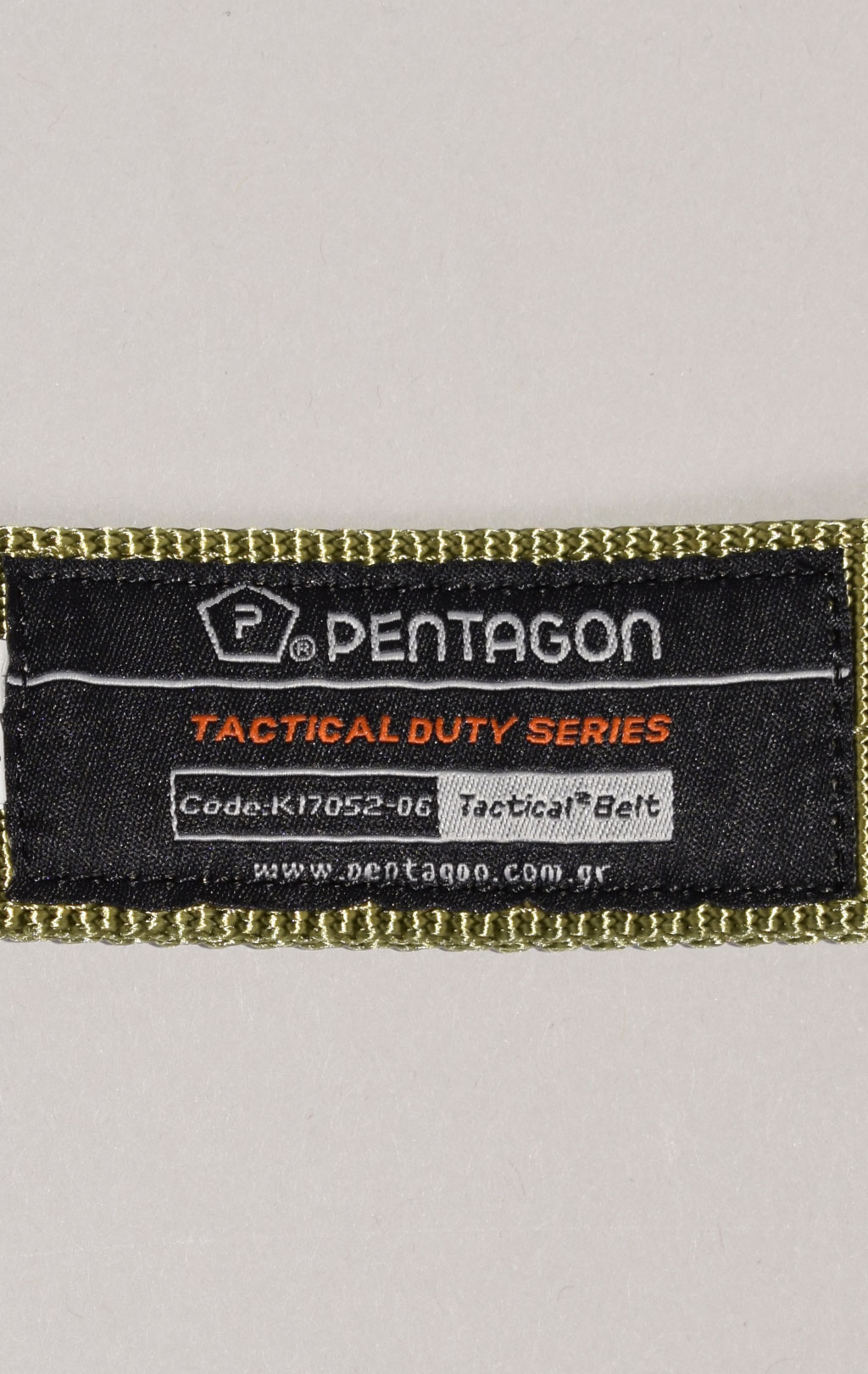 Ремень тактический Pentagon TACTICAL TREINER RIGGER нейлон olive 06 17052 