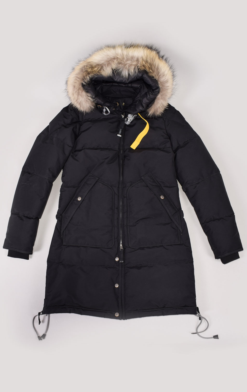 Женская куртка-пуховик PARAJUMPERS LONG BEAR black 