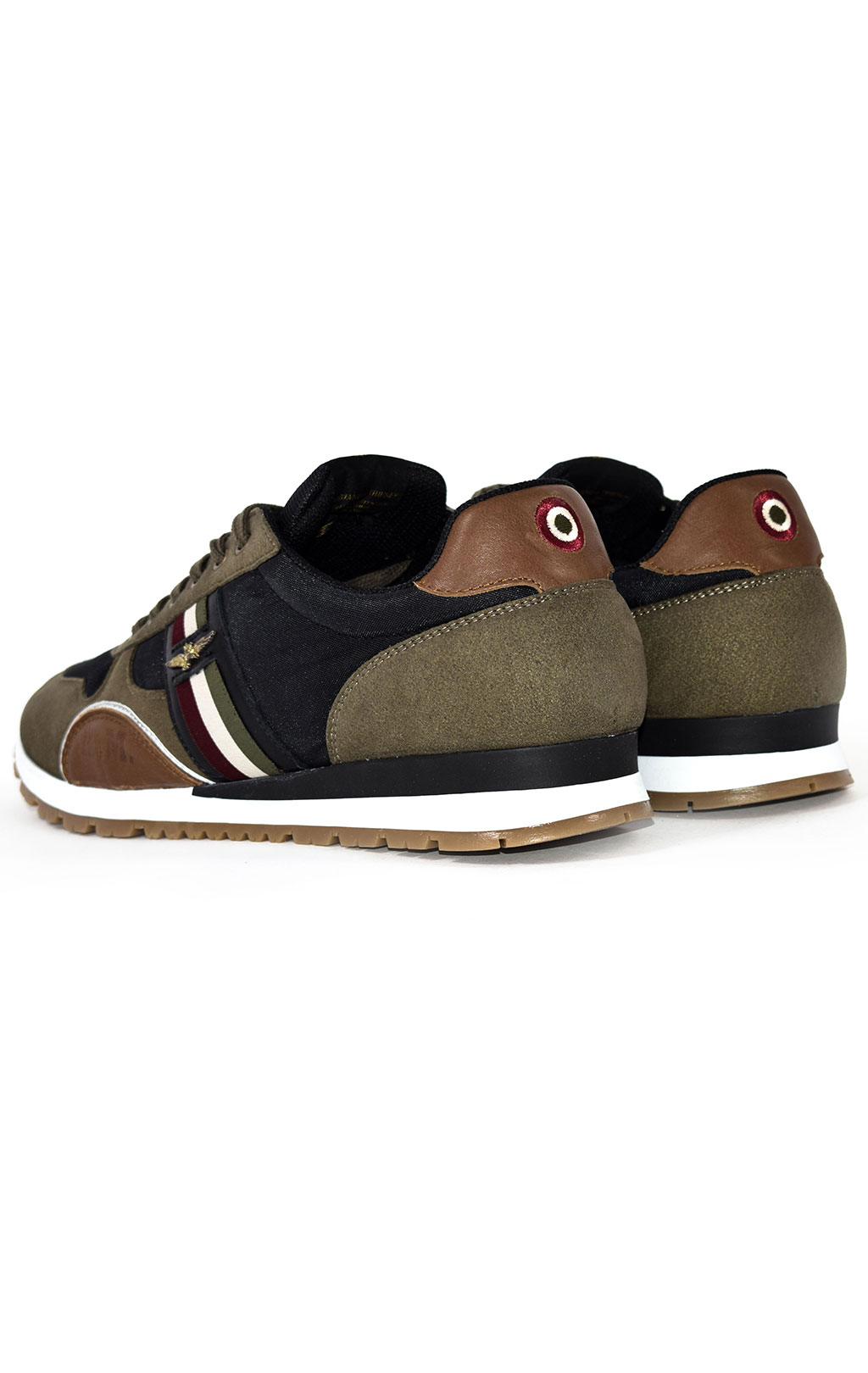 Кроссовки AERONAUTICA MILITARE SS 21 m/PT verde militare/black (SC 190)