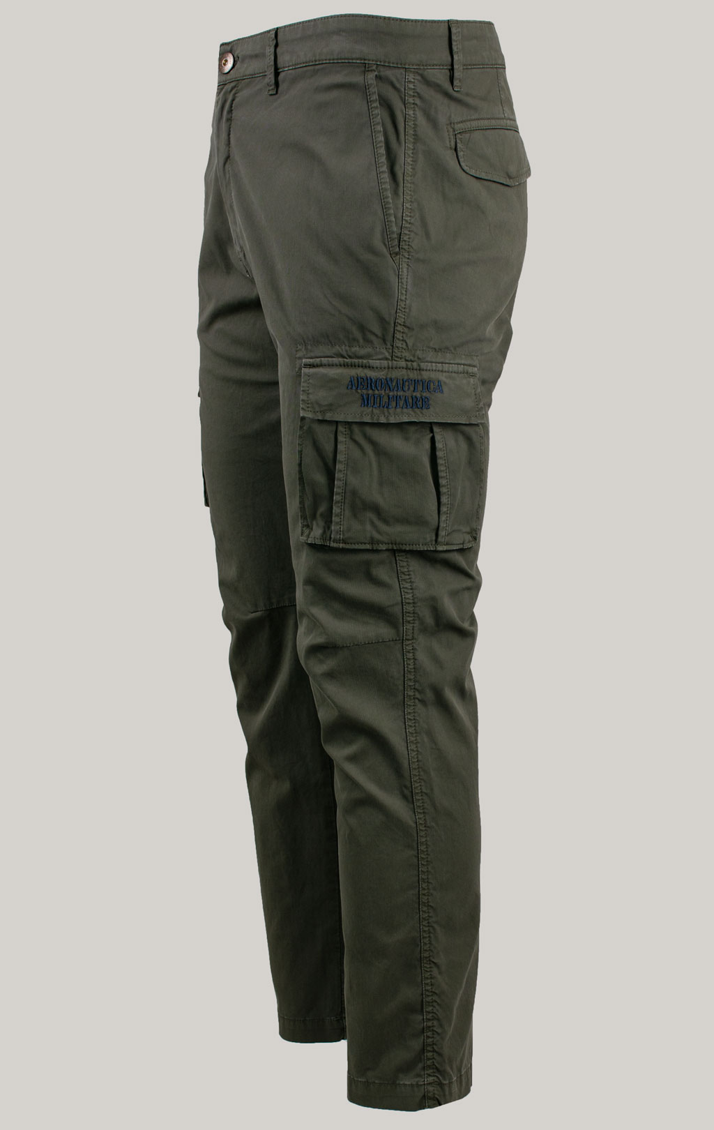 Брюки-карго AERONAUTICA MILITARE плотные FW 25/26/AL beluga grey (PA 1329) 