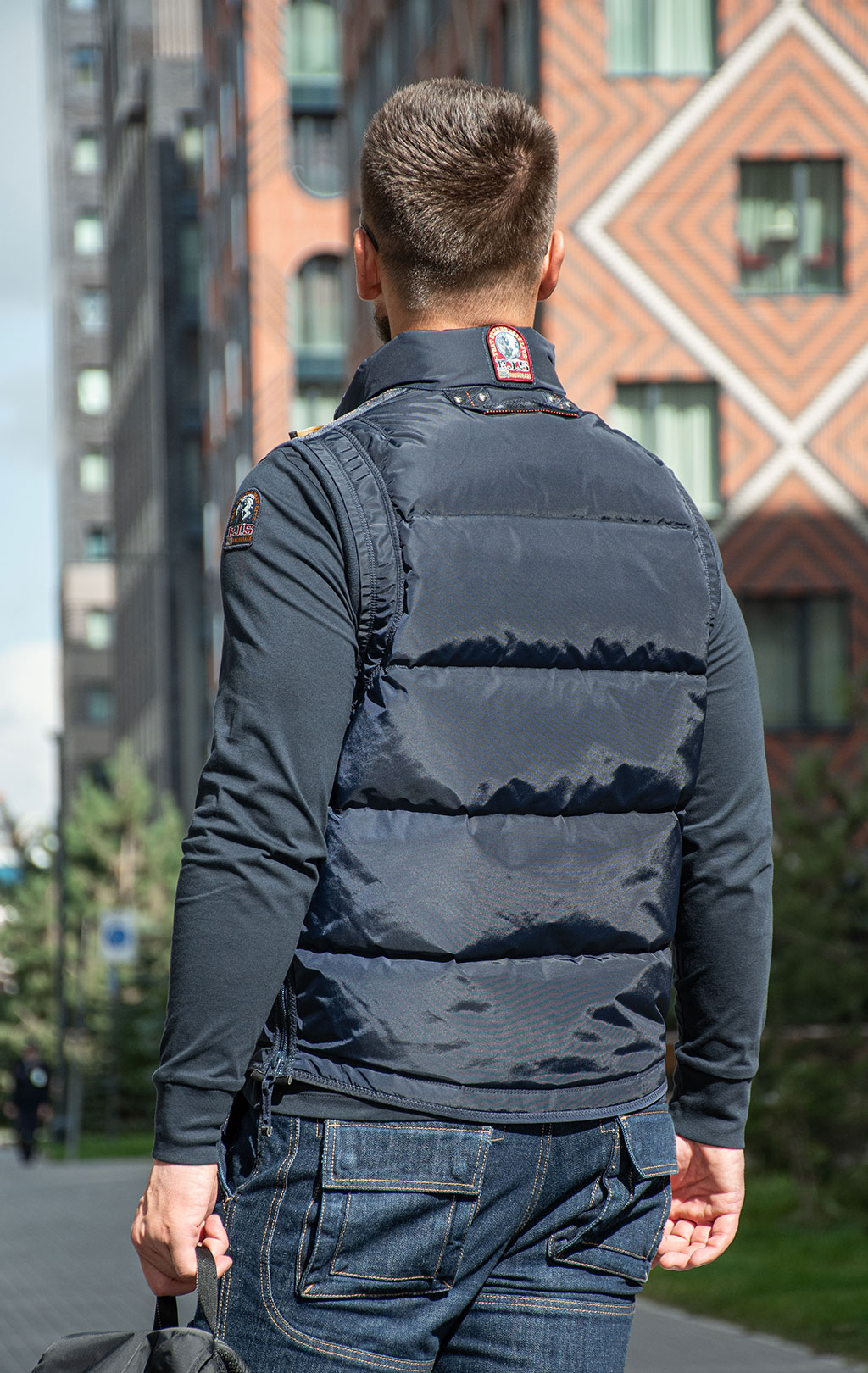 Жилет пуховой PARAJUMPERS KOBUK FW 25/26 blue navy 