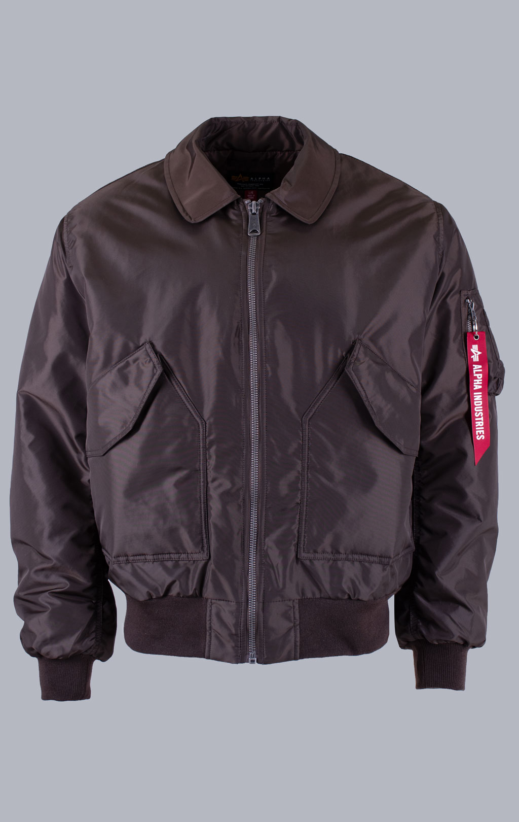 Куртка лётная ALPHA INDUSTRIES CWU 45/P RELAXED FIT FLIGHT JACKET (OXFORD) FW 26/27 hickory 
