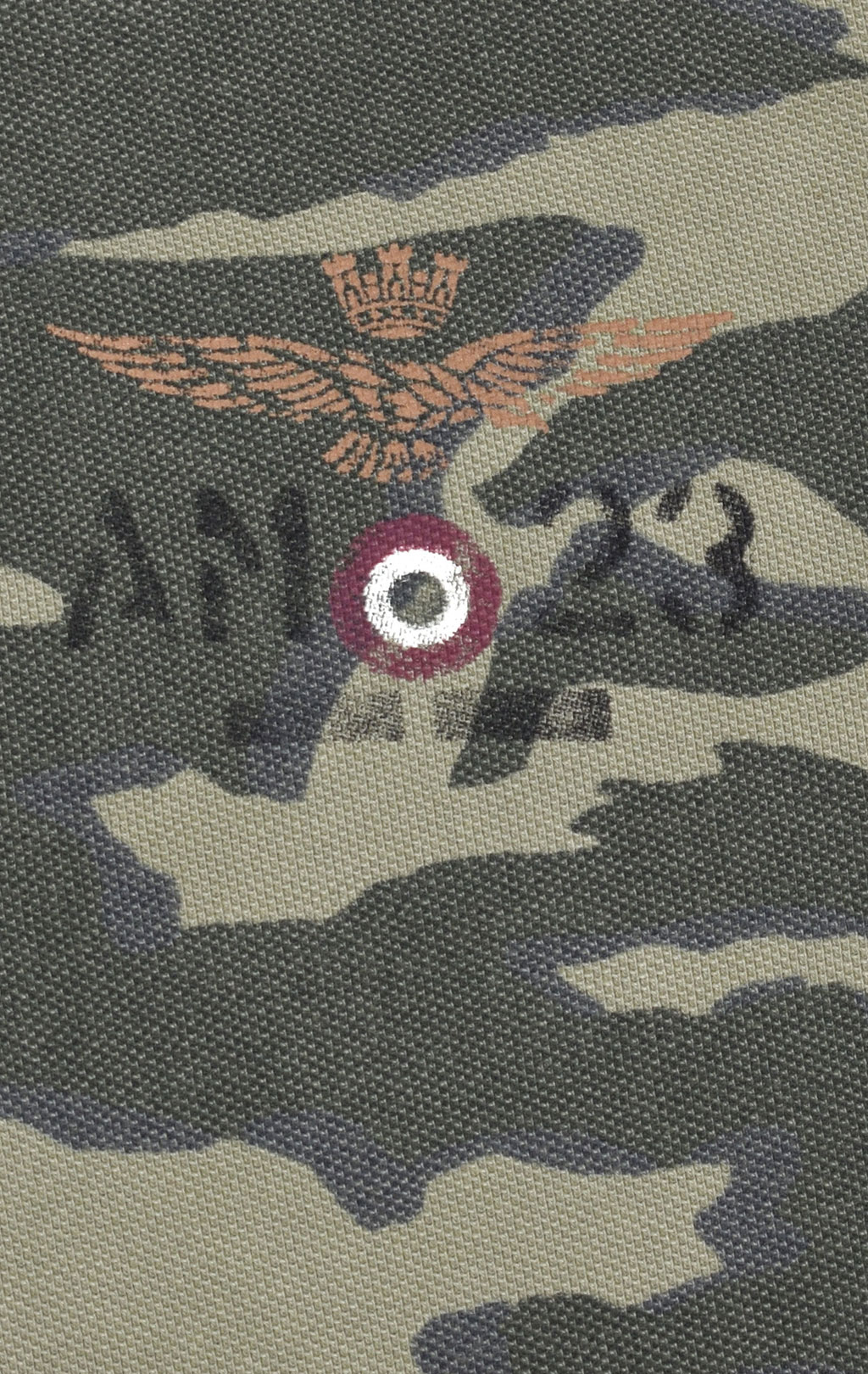 Футболка-поло AERONAUTICA MILITARE SS 20/IN camouflage AM23 (PO 1452) 