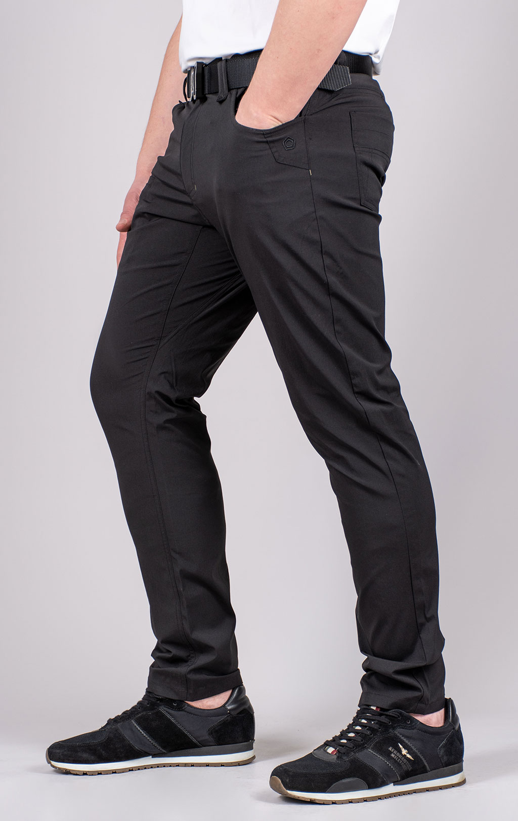 Брюки тактические Pentagon ROGUE TROPIC big size нейлон91%/эластан9% black 05065