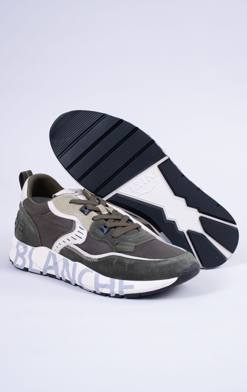 Кроссовки VOILE BLANCHE CLUB01 FW 26/27 military green 2017465 