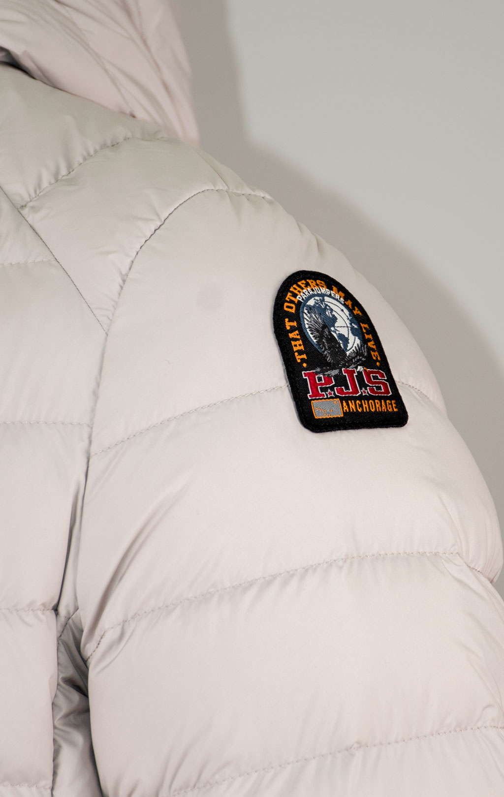 Куртка-пуховик лёгкая PARAJUMPERS LAST MINUTE FW 25/26 mastic 