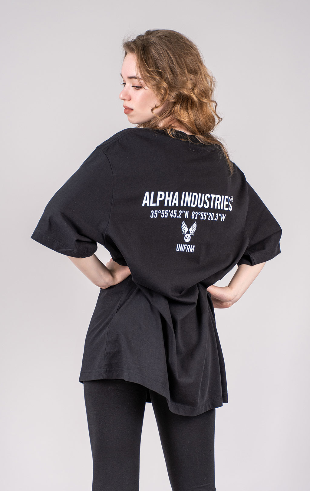 Футболка ALPHA INDUSTRIES UNFRM AIR CAVALRY TEE SS 25 m black 