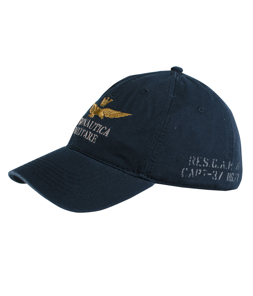 Бейсболка AERONAUTICA MILITARE blue navy (HA 943)