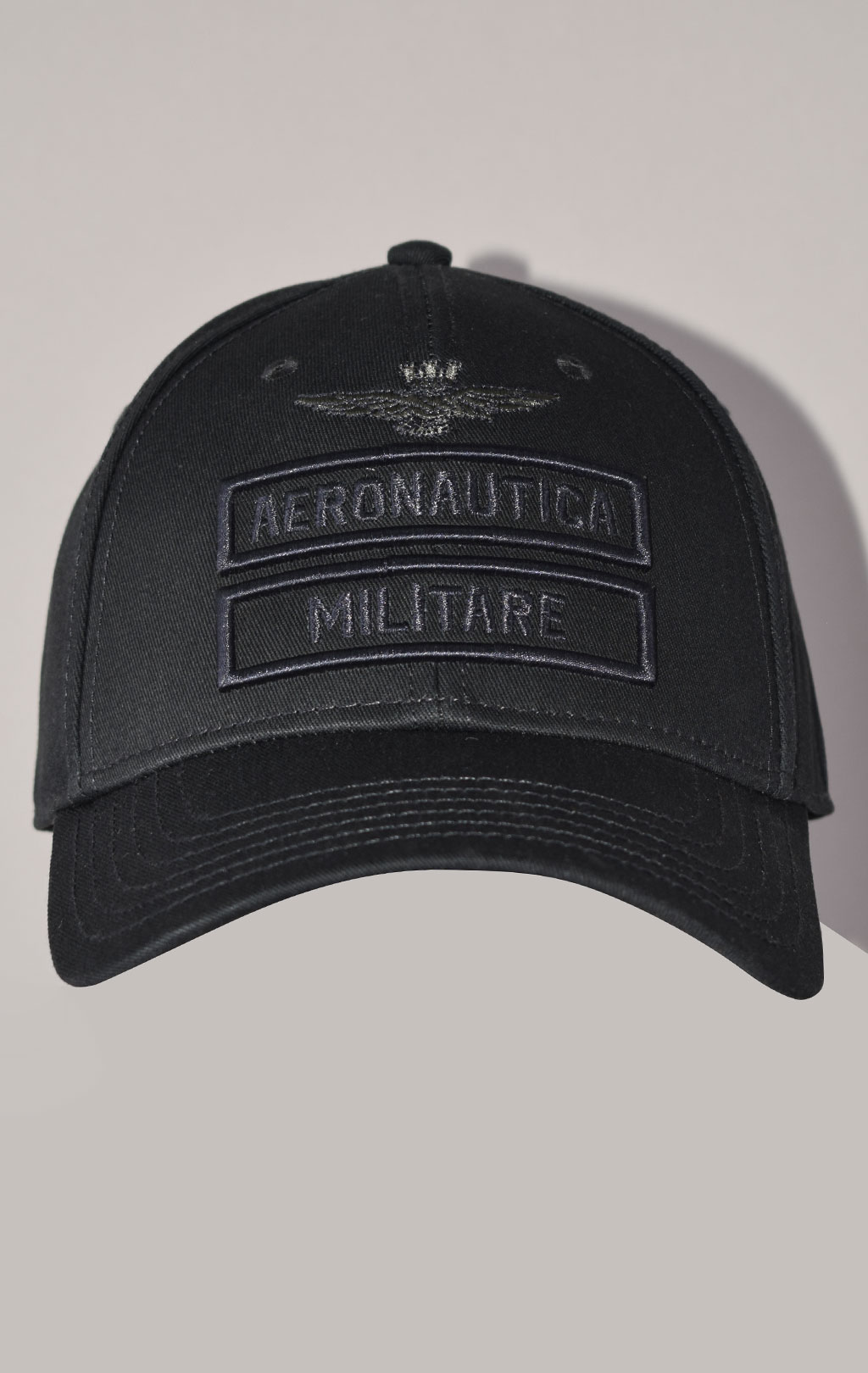 Бейсболка AERONAUTICA MILITARE SS 23/CN blue black (HA 1126)