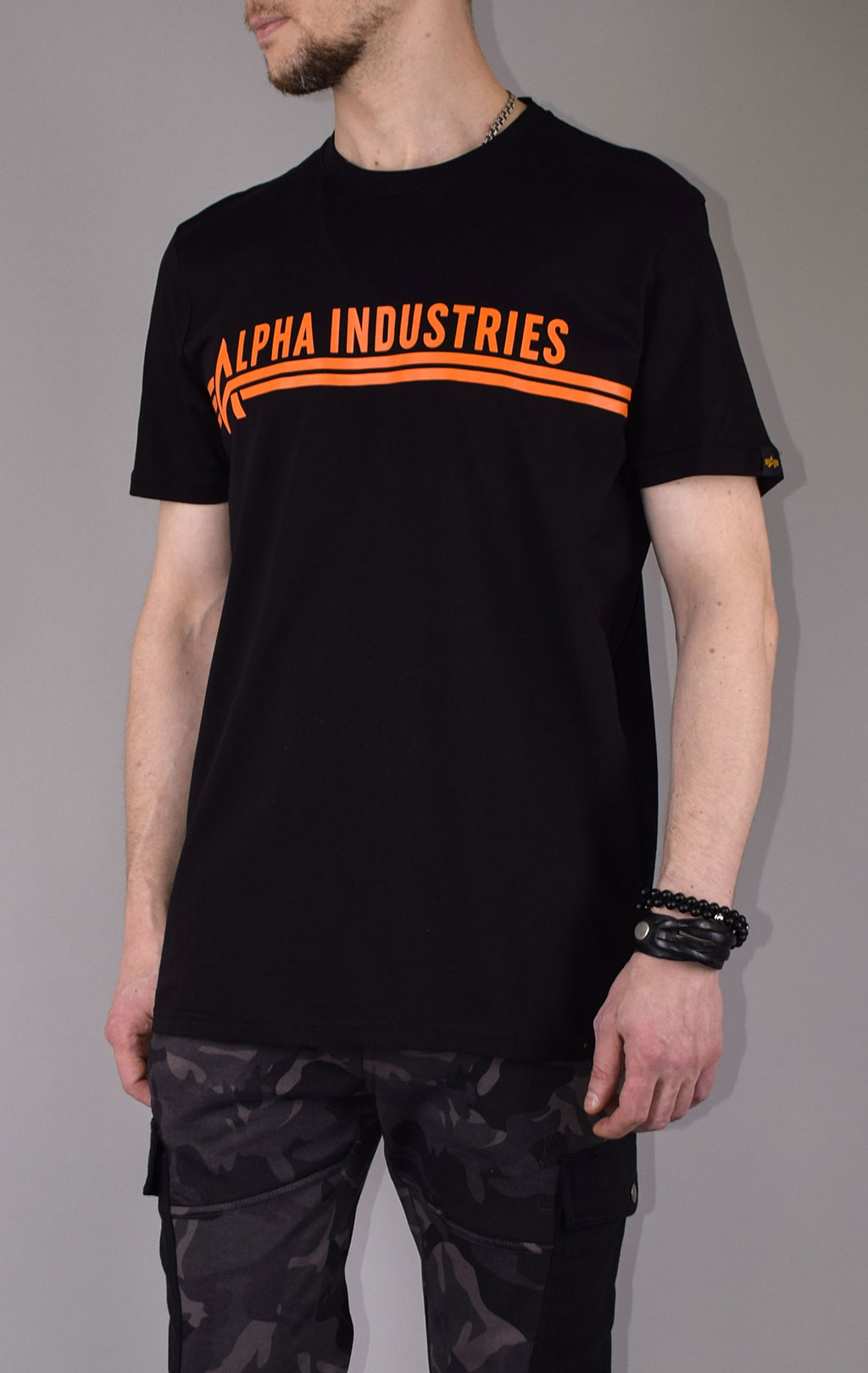 Футболка ALPHA INDUSTRIES ALPHA INDUSTRIES black 