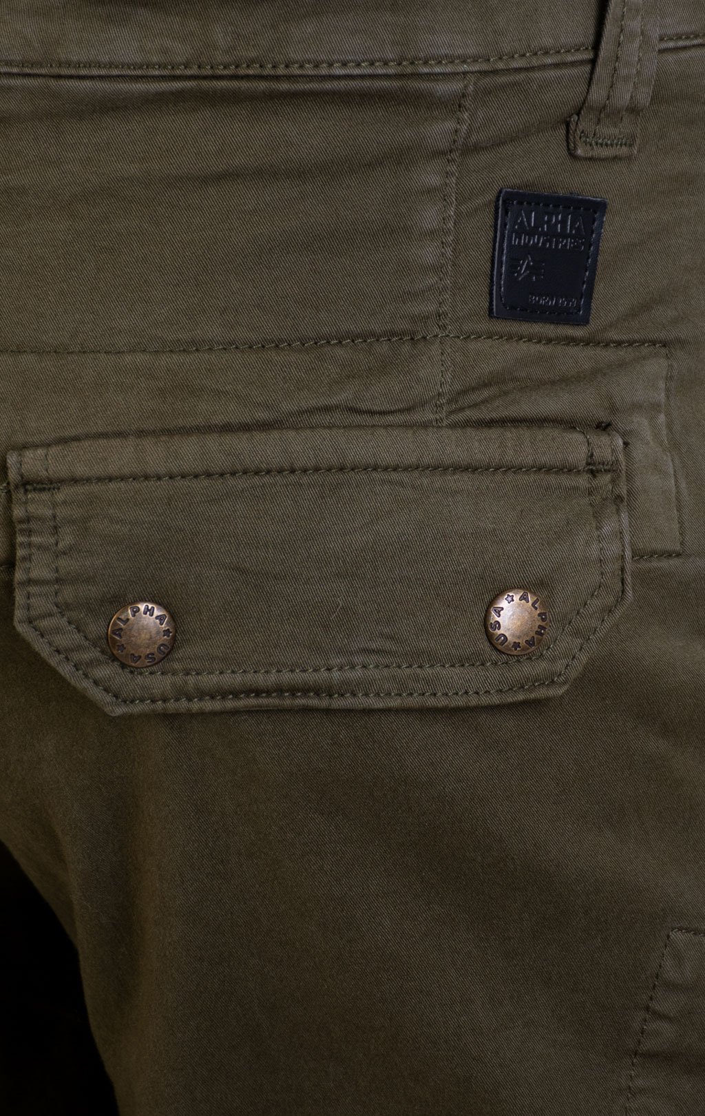 Брюки-карго ALPHA INDUSTRIES COMBAT LW dark olive 